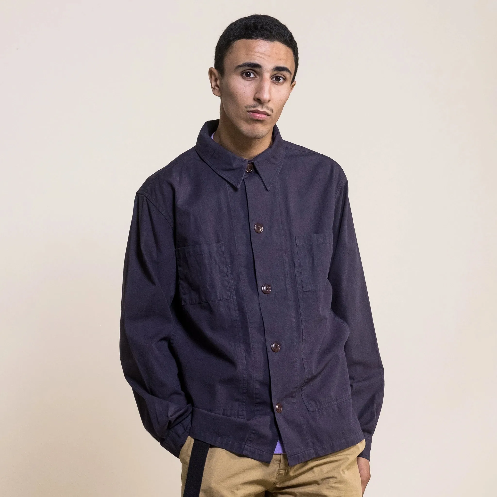 Eat Dust Clothing Ripstop Marina Shirt - Navy