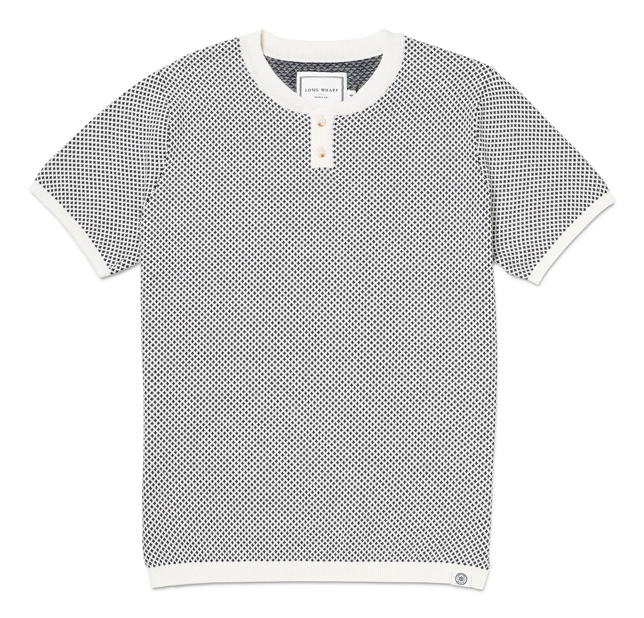 Edgartown Seawell Knit Henley T-Shirt