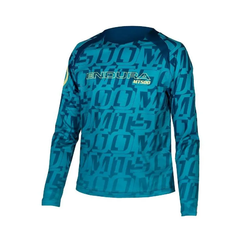 Endura  MT500 L/S Print Jersey LTD - Maglia MTB - Bambino