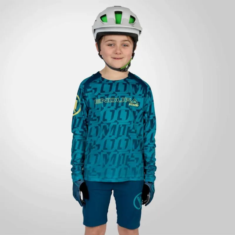 Endura  MT500 L/S Print Jersey LTD - Maglia MTB - Bambino