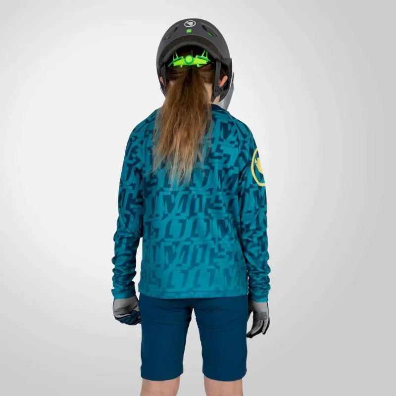 Endura  MT500 L/S Print Jersey LTD - Maglia MTB - Bambino