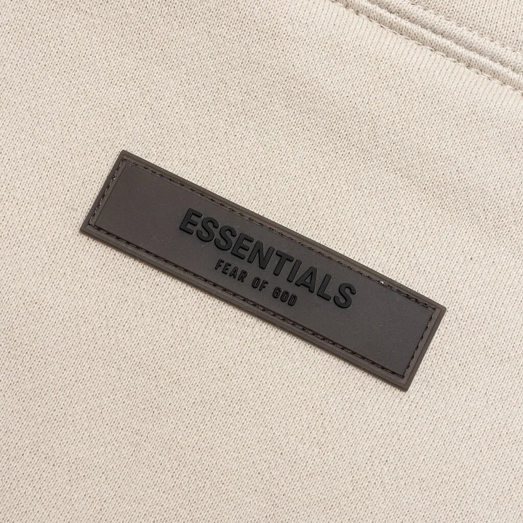 Essentials Relaxed Mockneck - Wheat