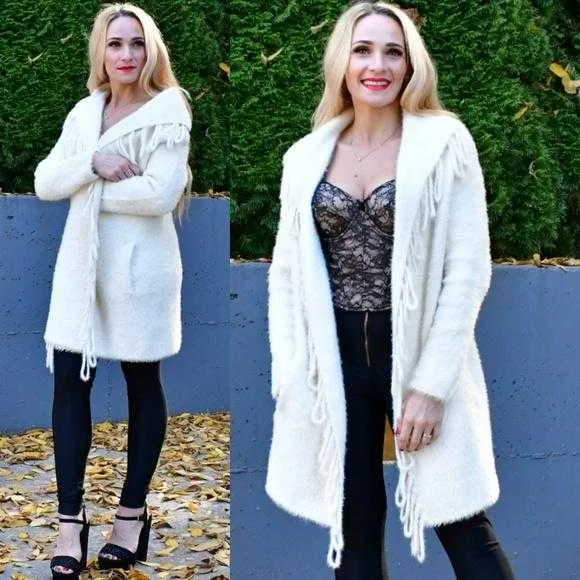 FAITH Super Soft Cream Cardigan