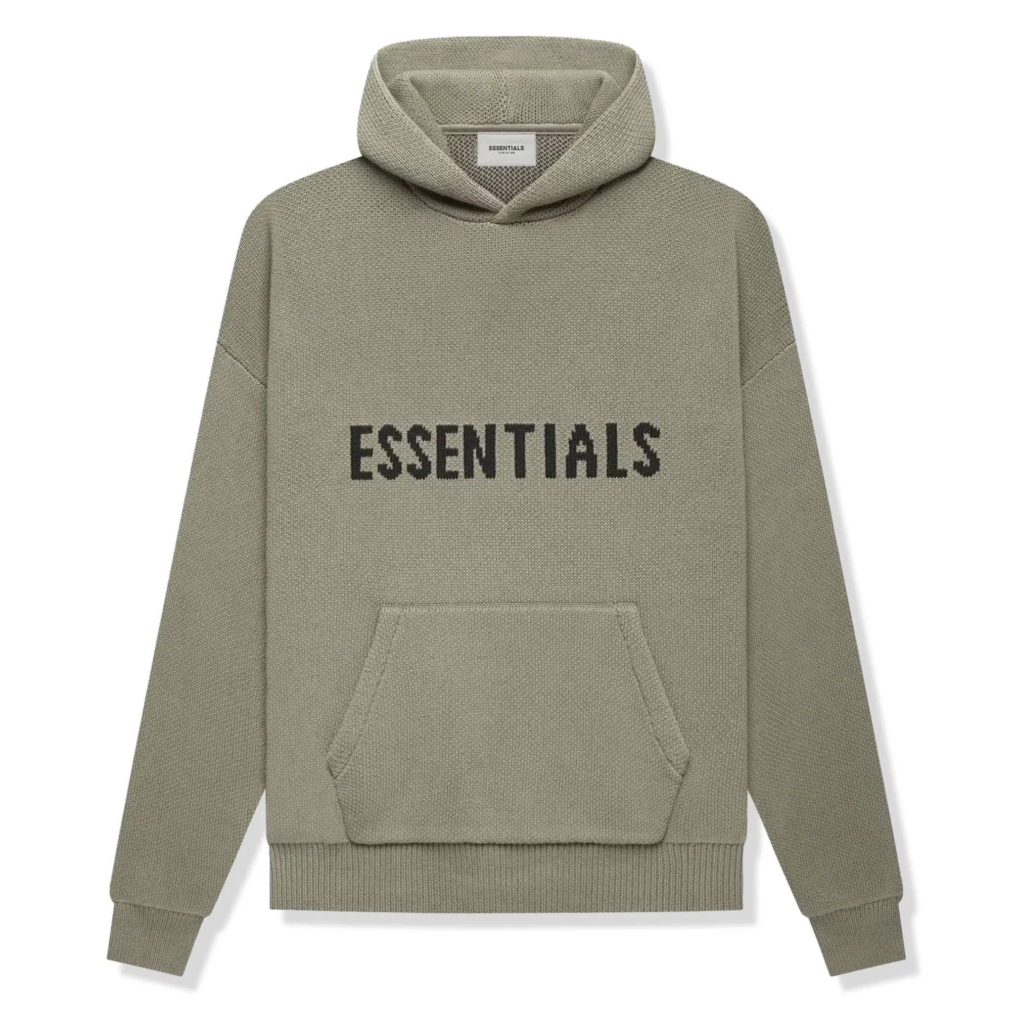 Fear Of God Essentials Fall '21 Pistachio Knit Hoodie