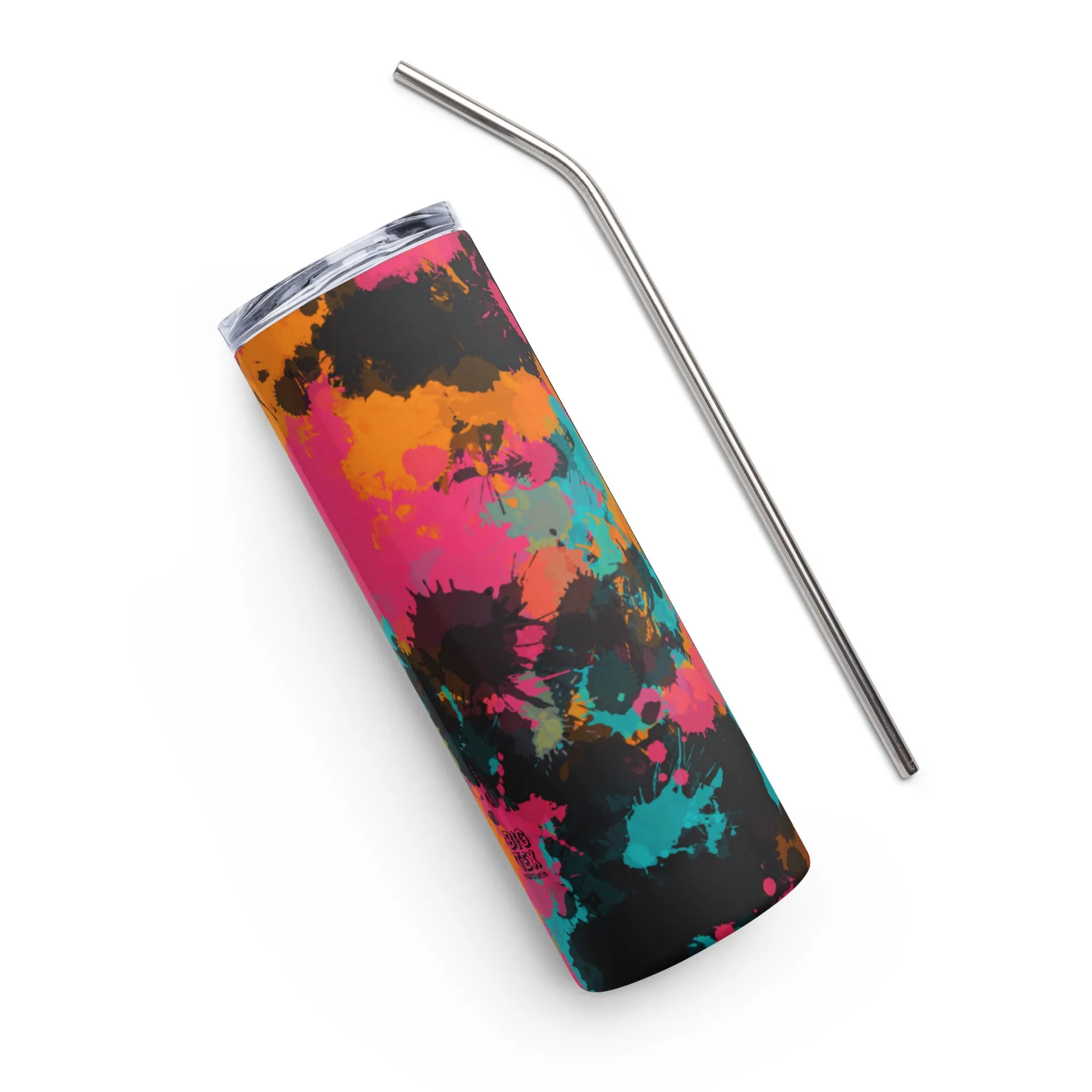 Fiesta Paint Splatter Stainless Steel Tumbler - 20 oz