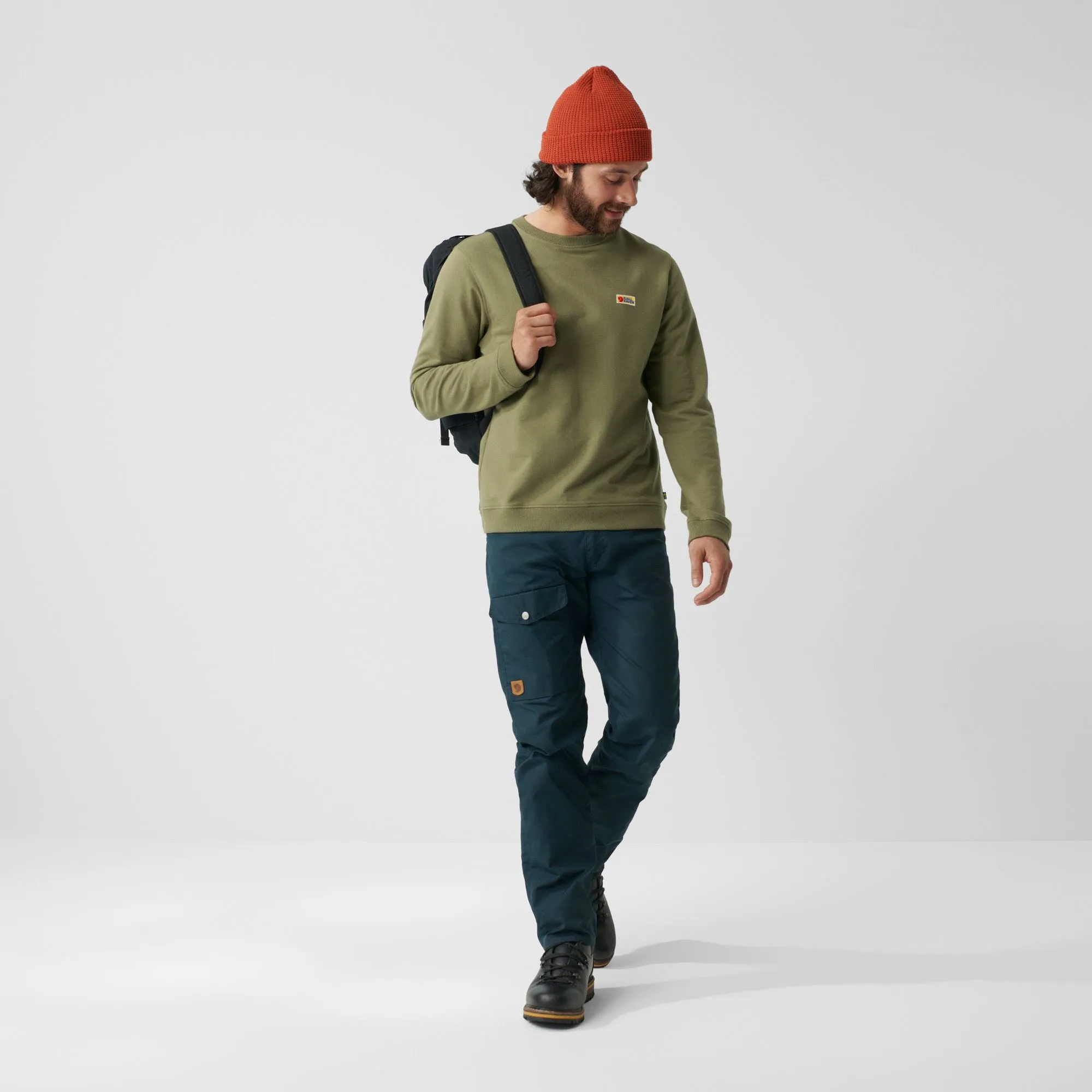 Fjallraven Men's Vardag Sweater - Logo Sweatshirt from Fjallraven