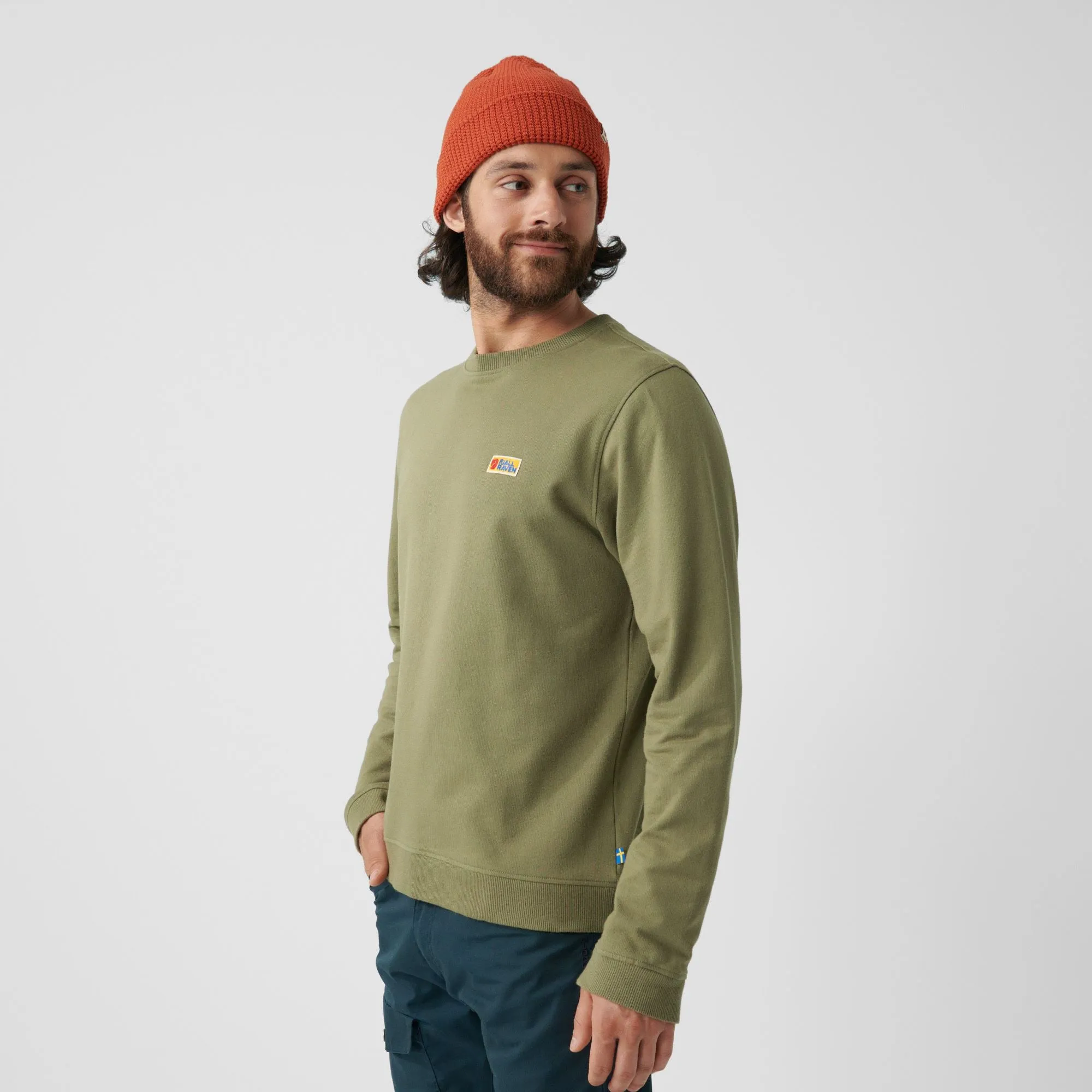 Fjallraven Men's Vardag Sweater - Logo Sweatshirt from Fjallraven