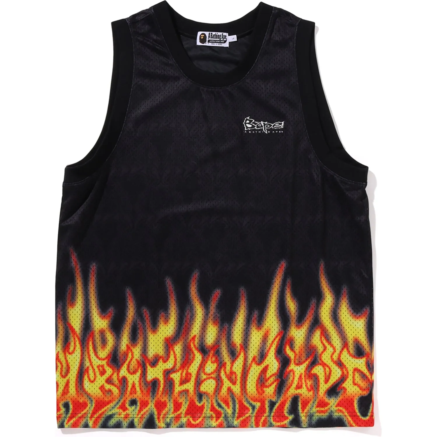 Flame Mesh Vest for Men