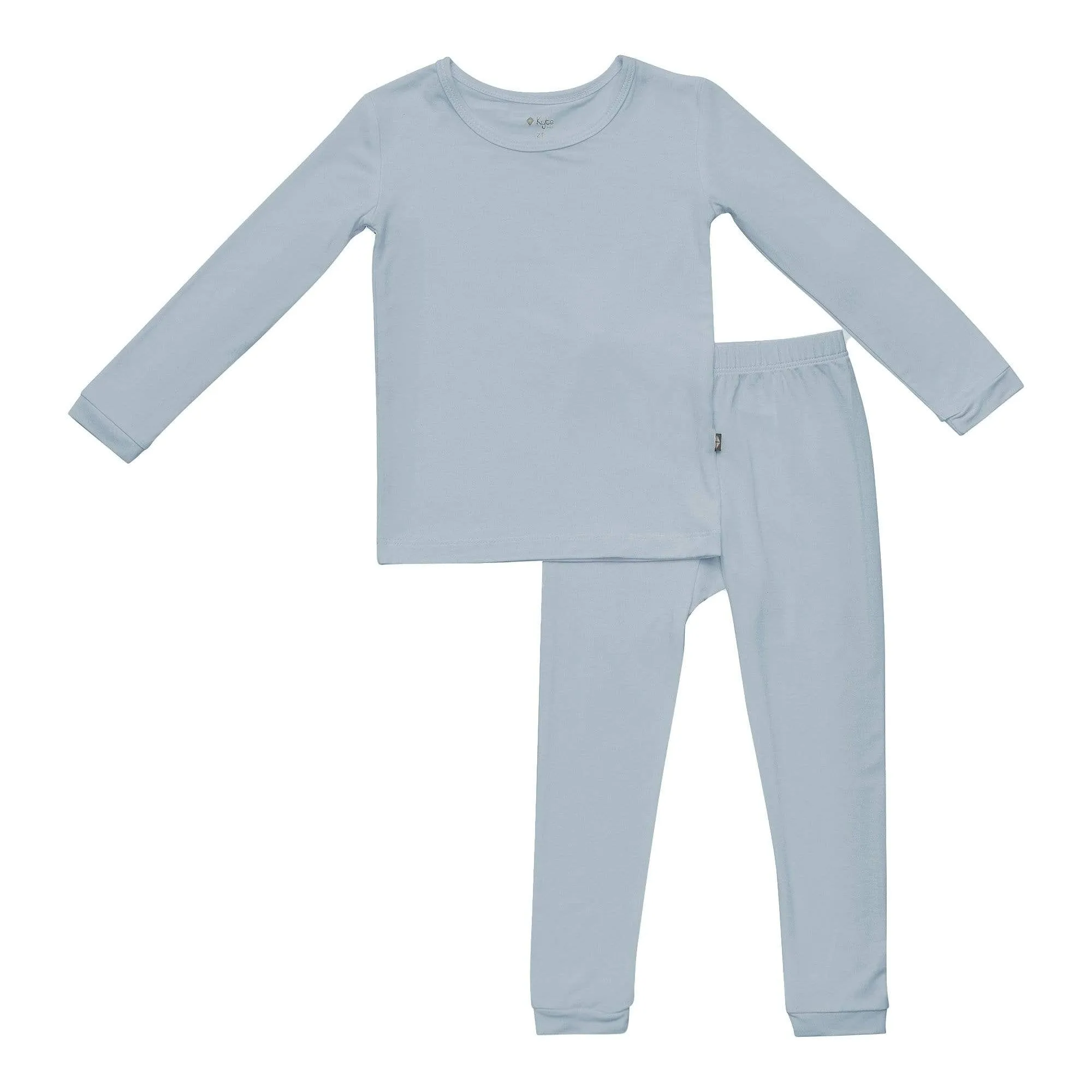 Fog-Colored Long Sleeve Pajamas