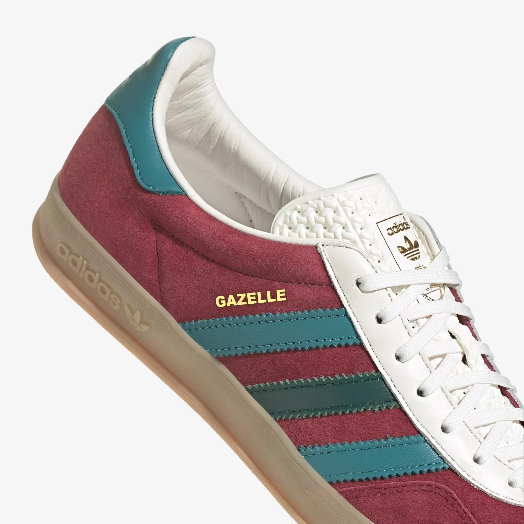 GAZELLE INDOOR 'BURGUNDY/GREEN' - Buy Now!