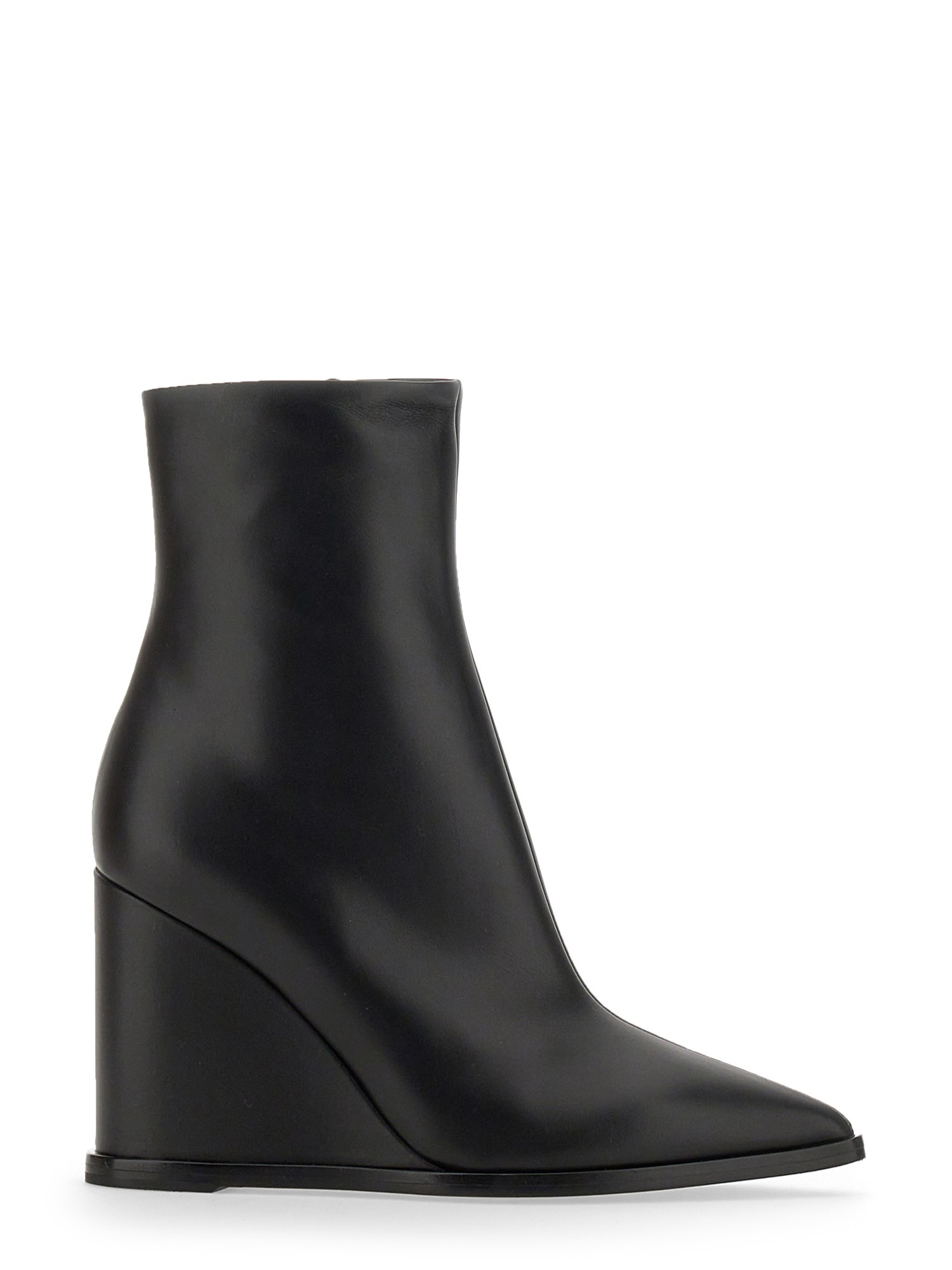 Gianvito Rossi Leather Wedge Boot - Buy Online Now!