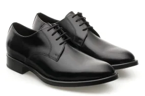 Glossy Leather Derby Shoe