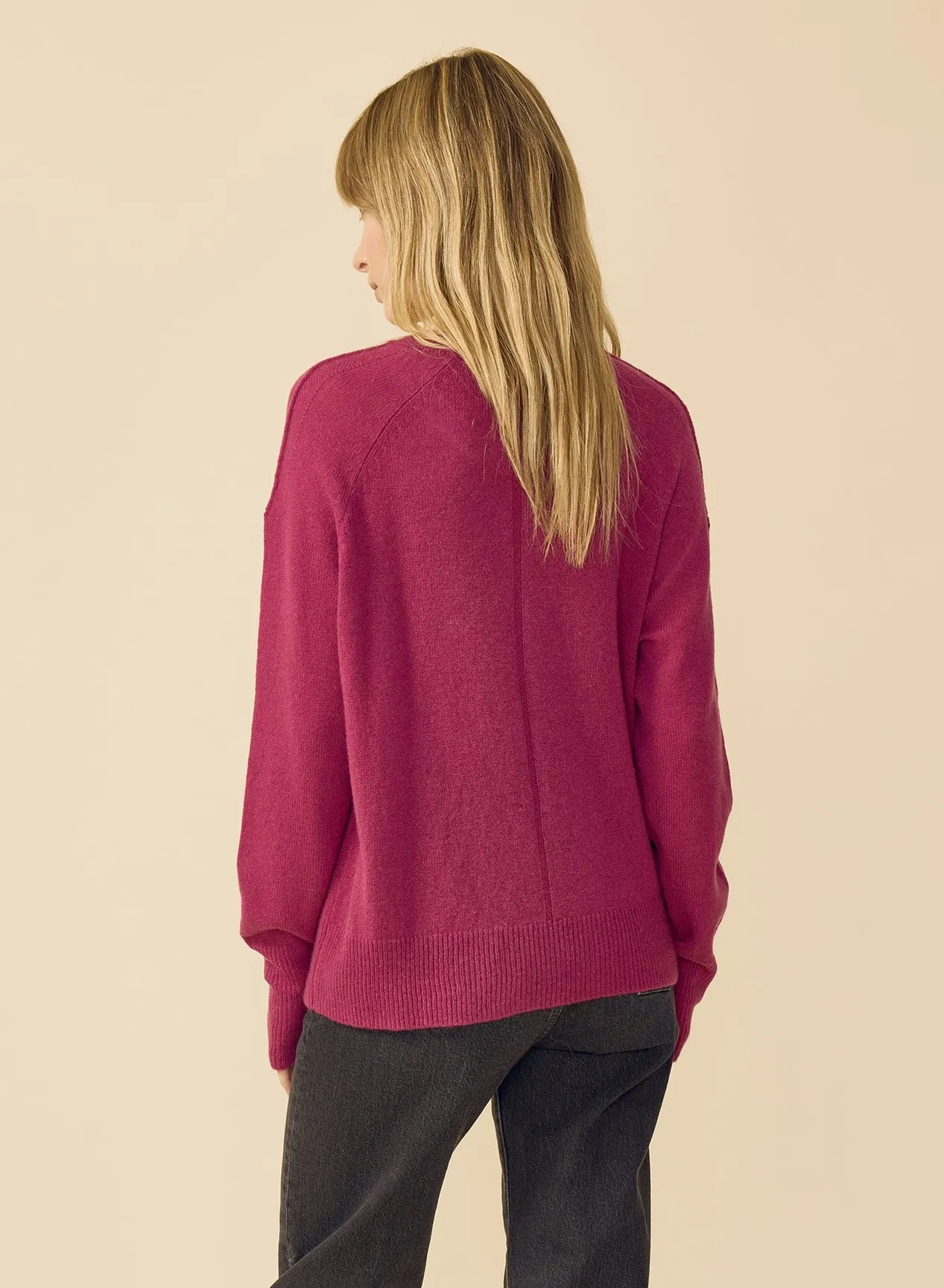 Grey Cashmere Pullover - Sloane: Shop Now!