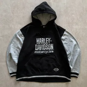 Harley Davidson Black/Grey Hoodie - XL