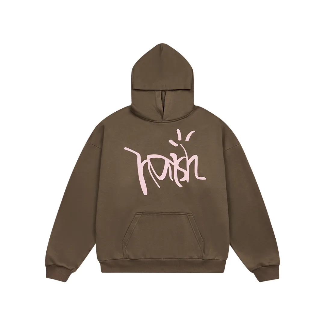 H/C Handpainted Logo Printed Hoodie