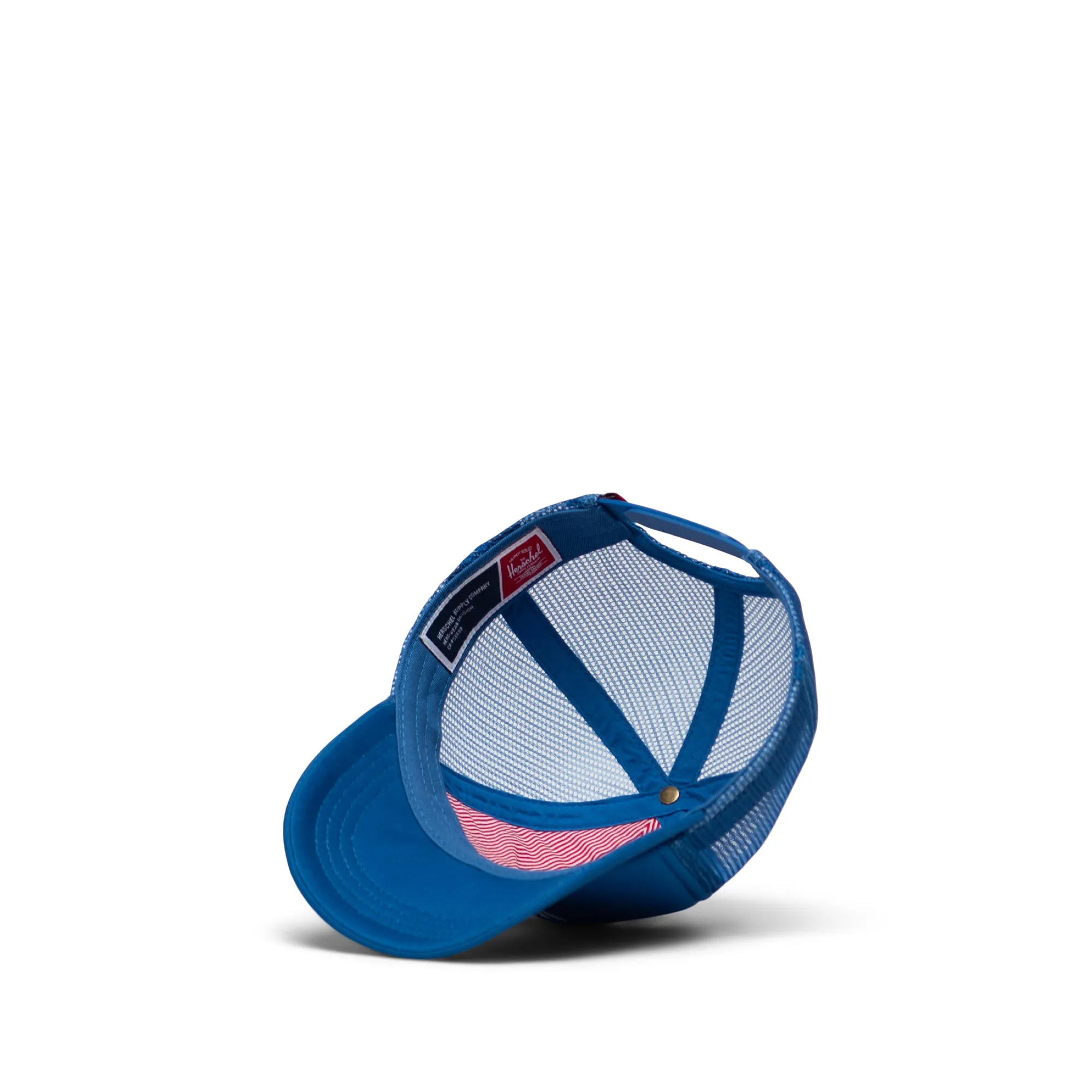 Herschel Toddler Whaler Mesh Bright Cobalt Classic Logo Hat - 1-2 Years