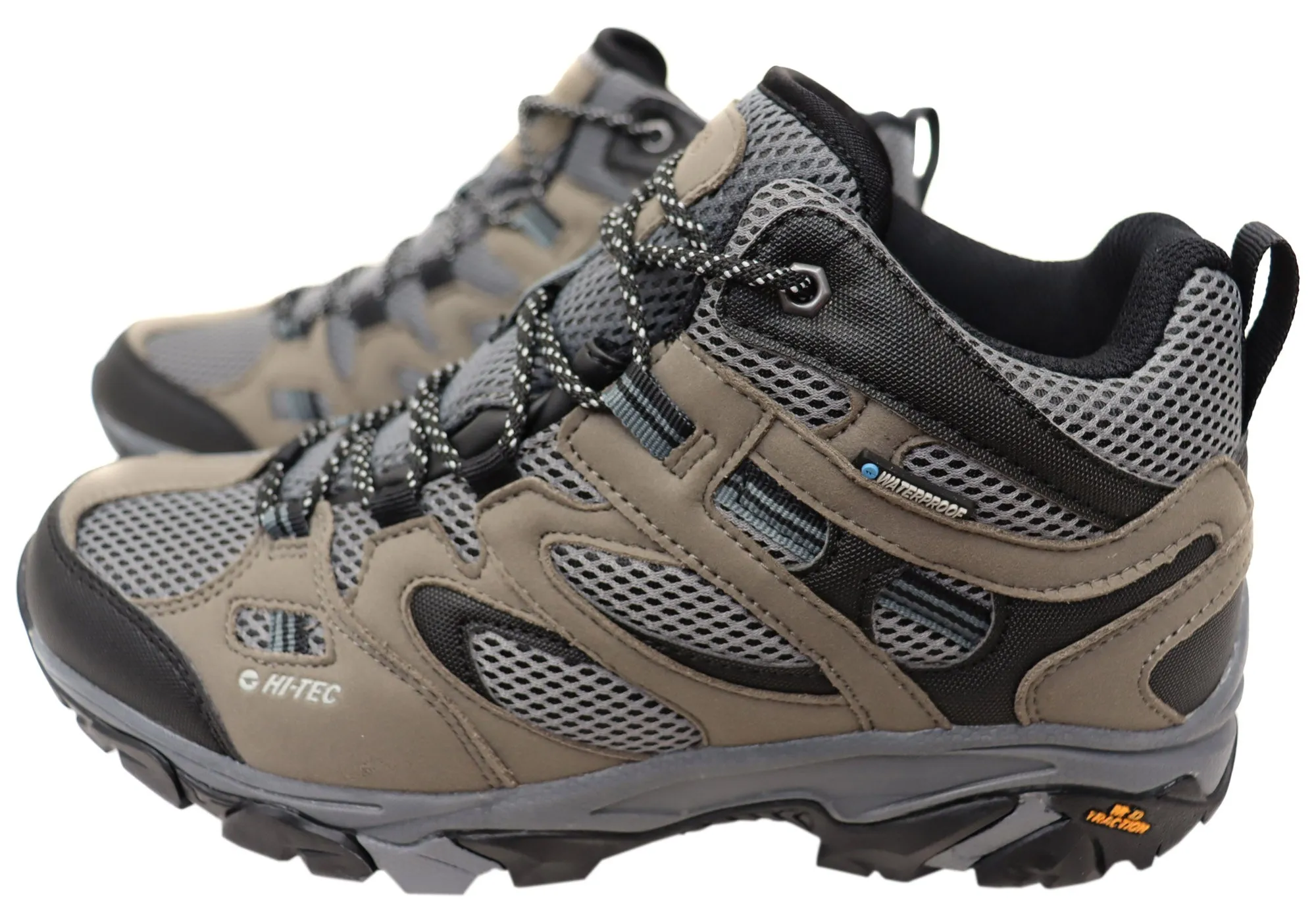 Hi Tec Mens Comfortable Ravus Vent Mid Waterproof Hiking Boots