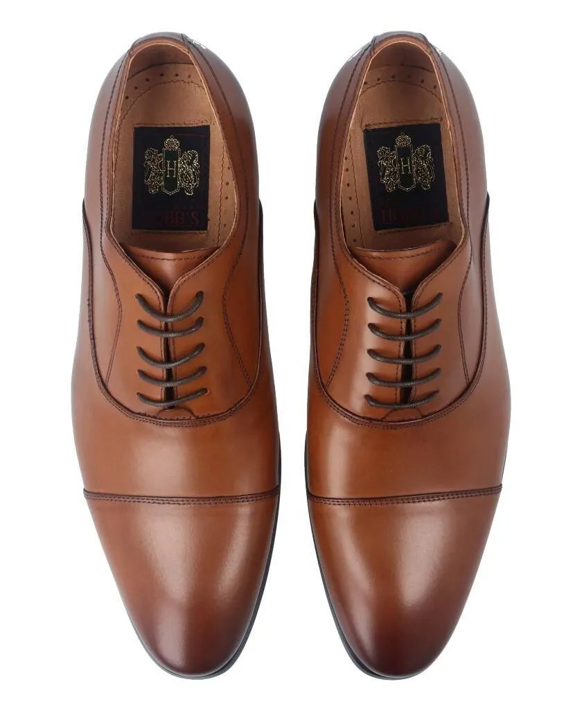 Hobbs M55 839 10S leather lace-up dress shoes