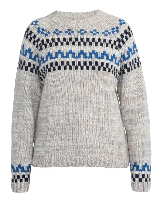 Holebrook Catherina Crew Alpaca Wool Crew Neck Sweater - Holebrook Alpaca Jumper