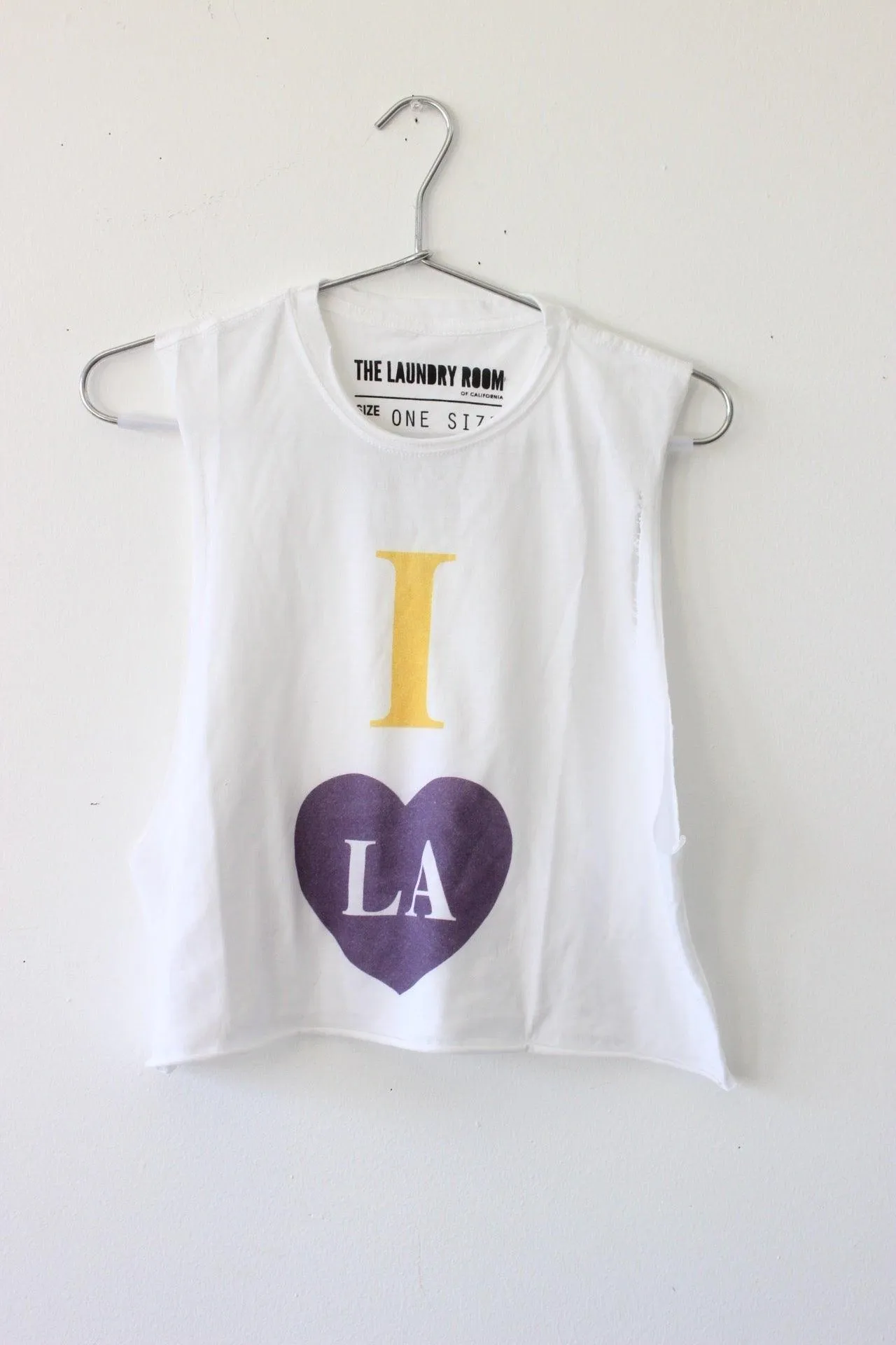 I LA Crop Tank - Final Sale, The Laundry Room