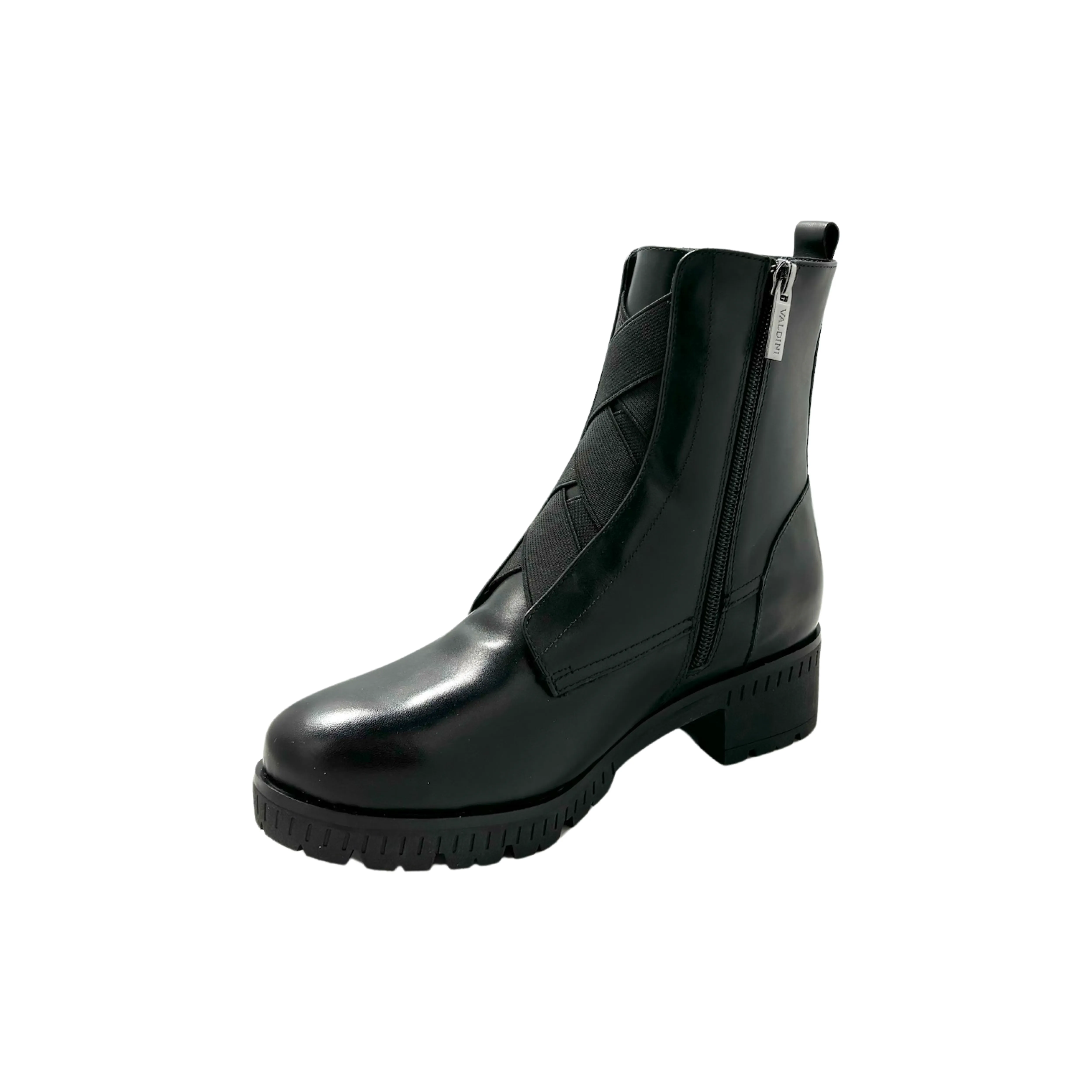 ILANA Waterproof Black Leather Boot