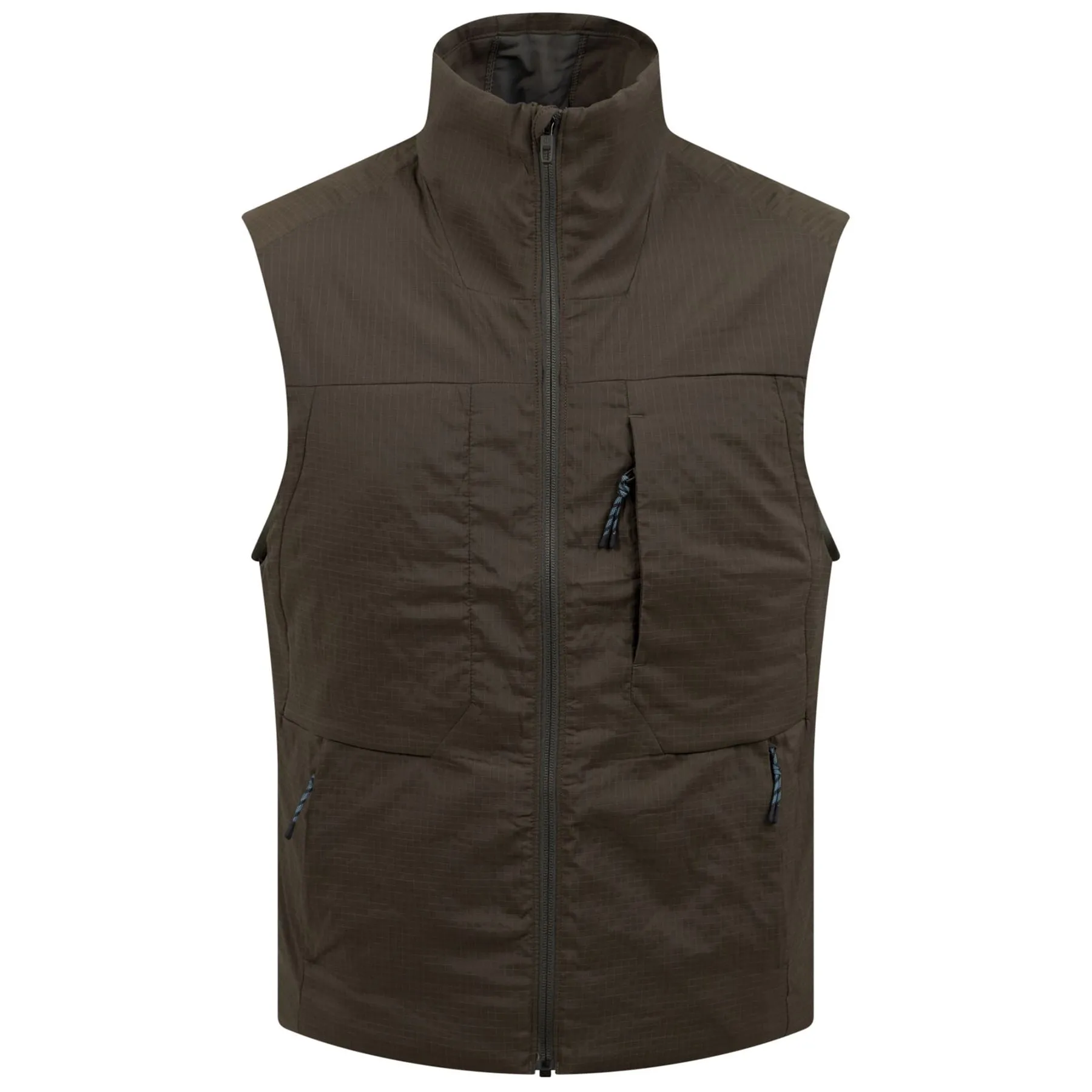 Insulated Vest for Hiking - Carob Brown, Size W22