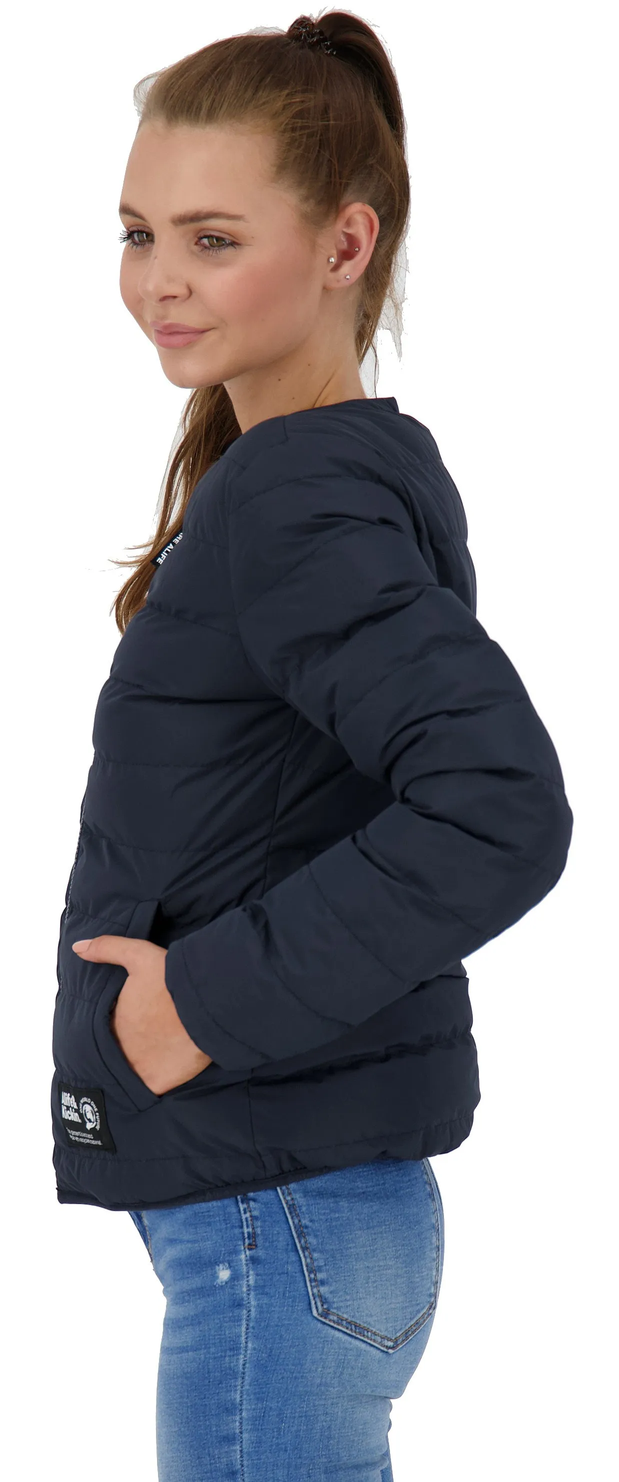 jacket ALIFE AND KICKIN Nova - Marine - women´s