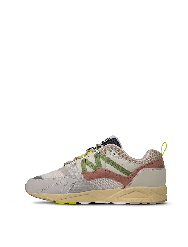 Karhu Women's Fusion 2.0 Athletic Shoes - Lily White / Piquant Green