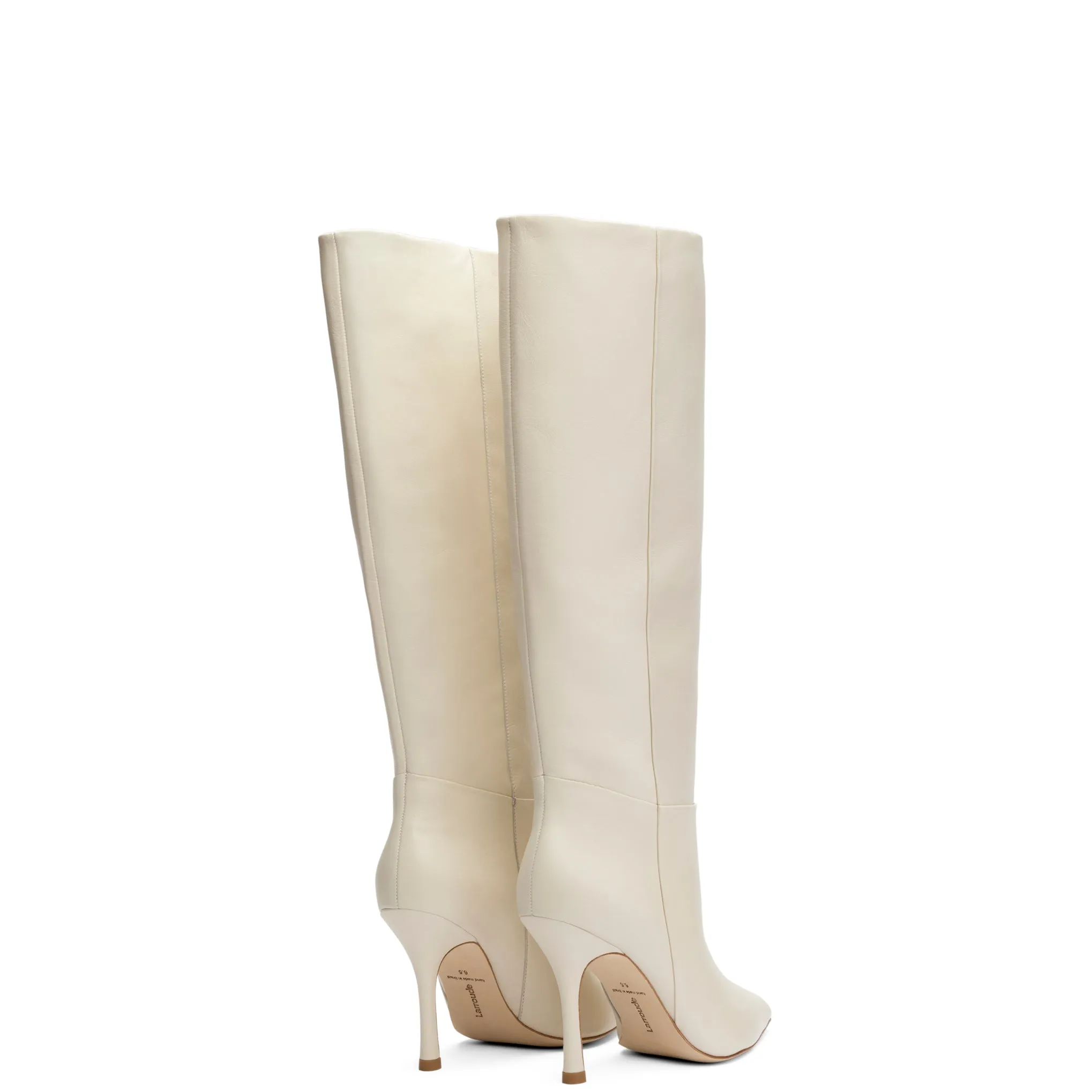 Kate Ivory Leather Boot