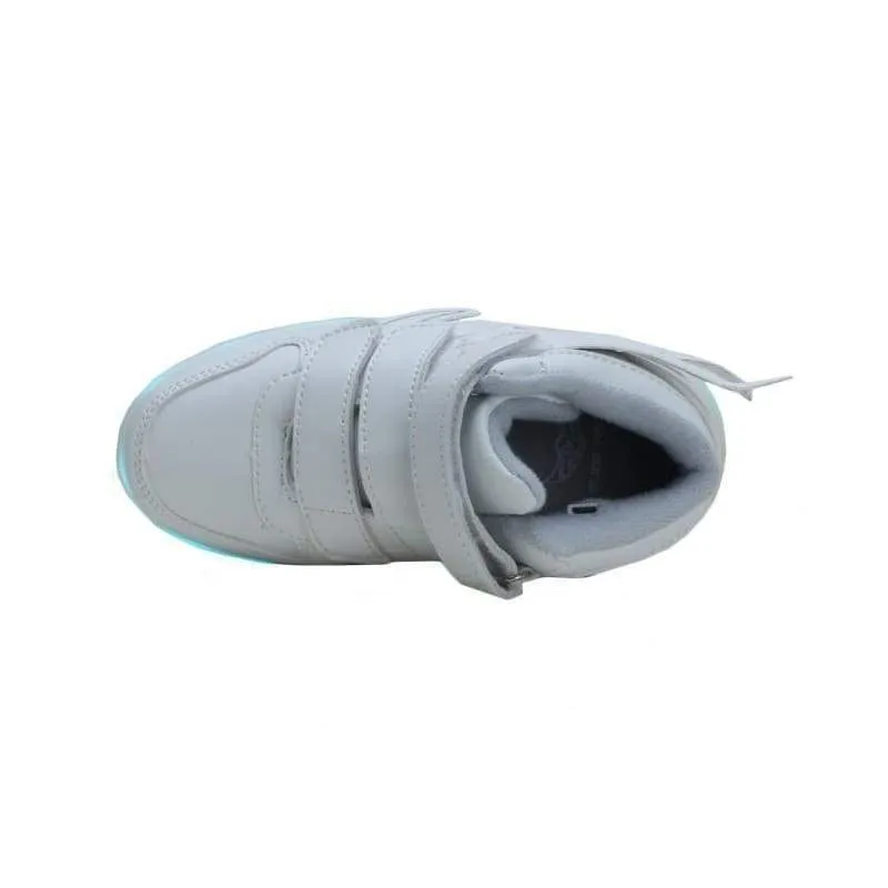 Kids White LED Thunder Shoes - Flashez - Best Price, Top Quality