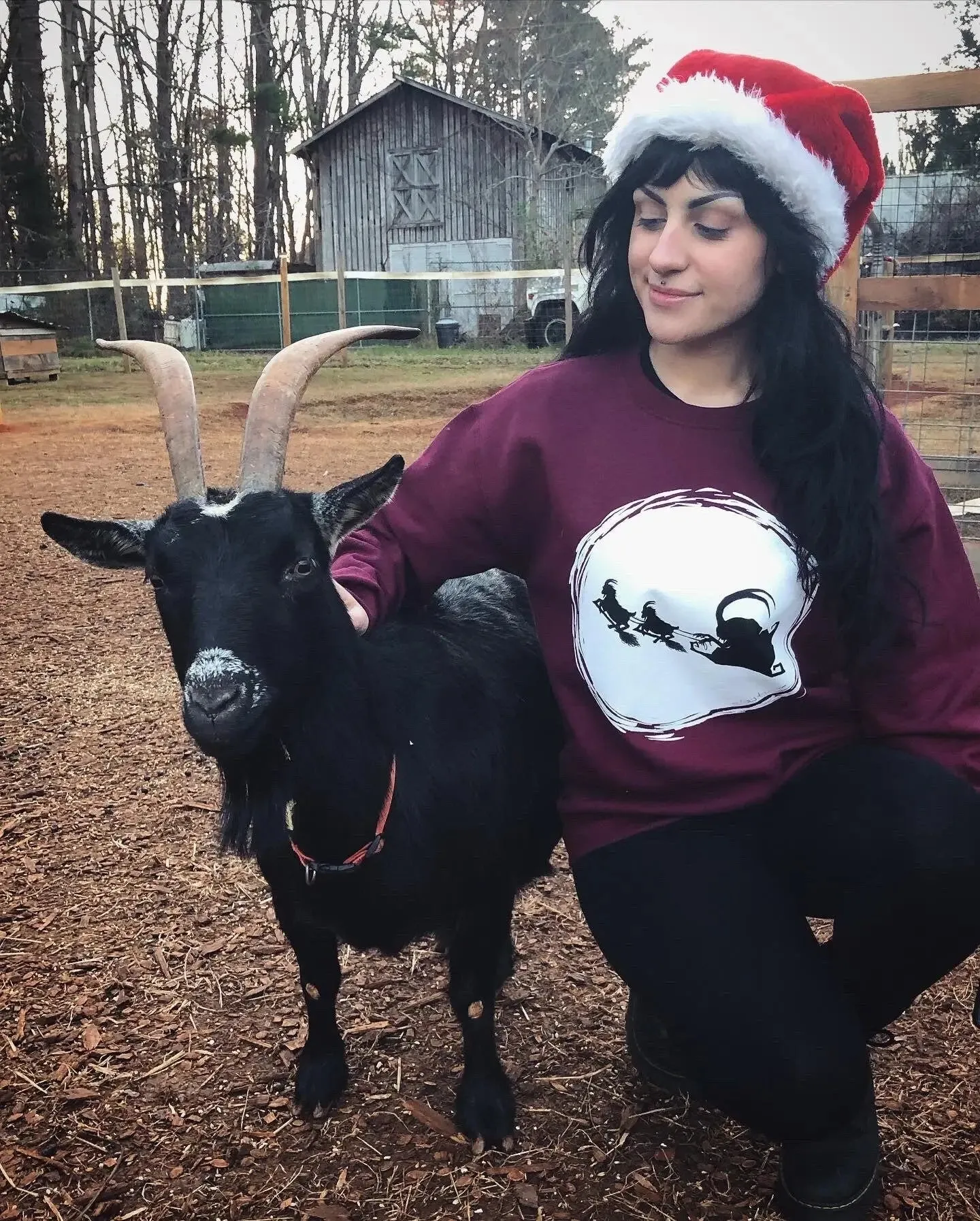 Krampusnacht Flight - Unisex Krampus Sweatshirt Bundle
