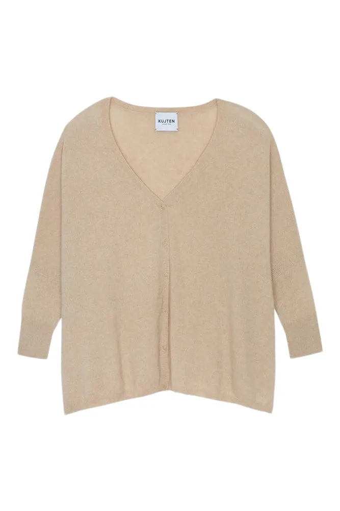 Kujten Joa Oversize Cashmere Cardigan - Organic