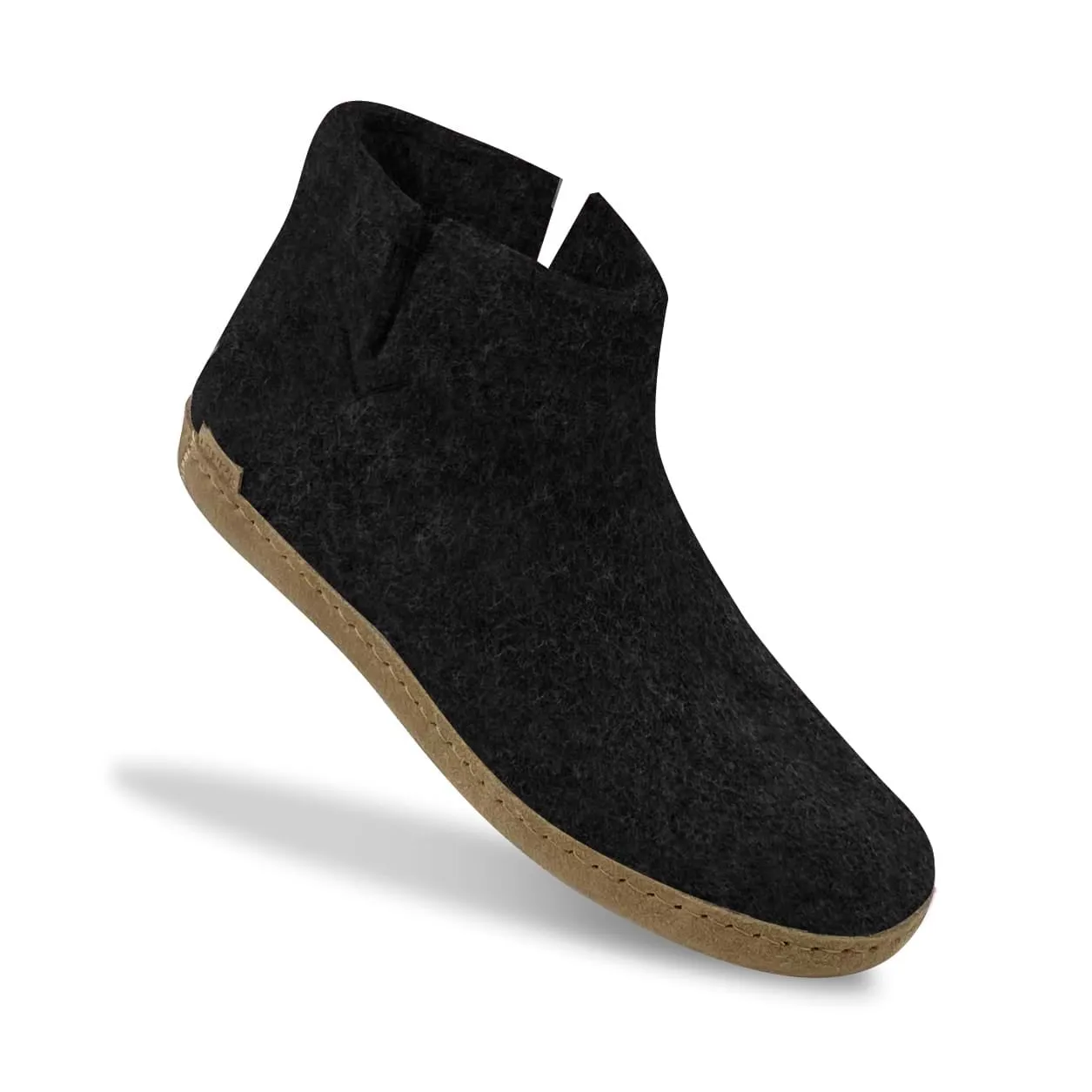 Leather Sole Boot in Charcoal - Shop Now