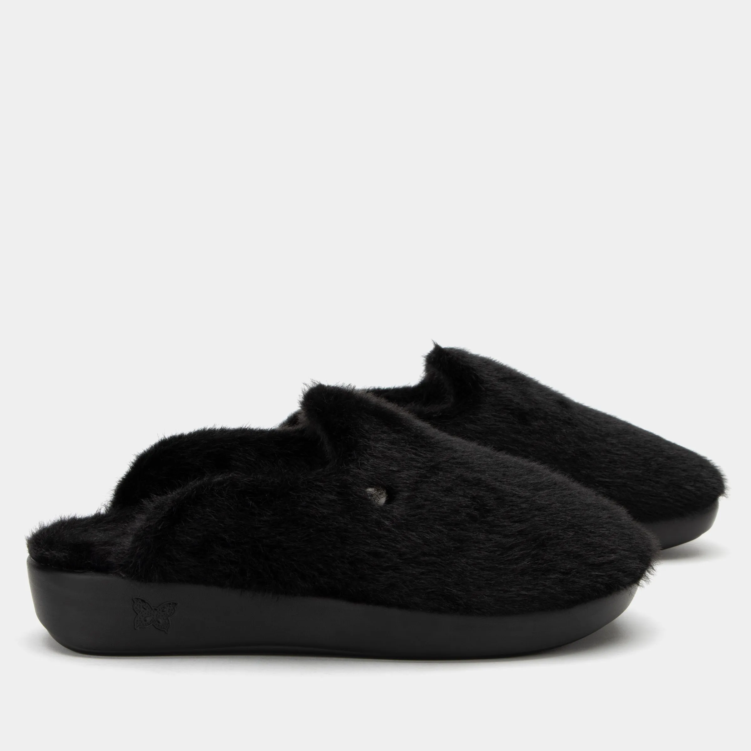 Leisurelee 2 black slipper: get it now