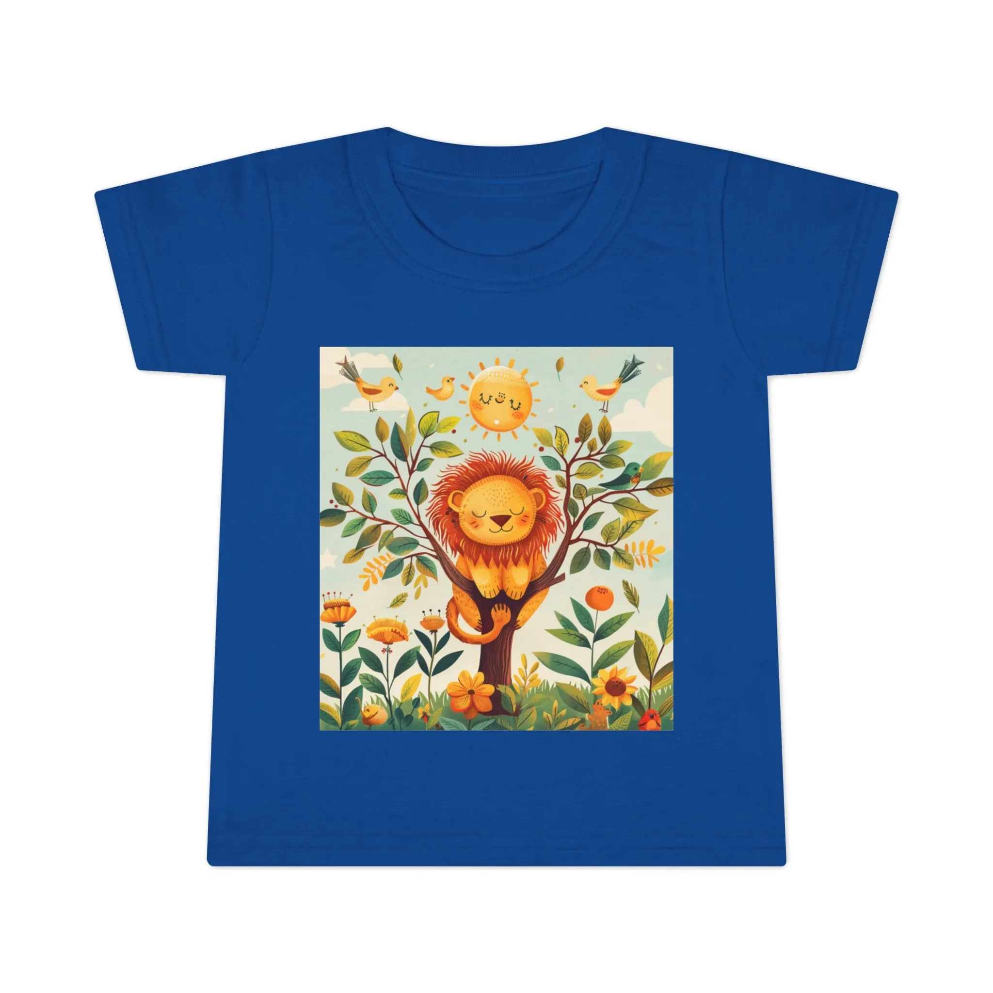 Leo zodiac T-shirt for toddlers.