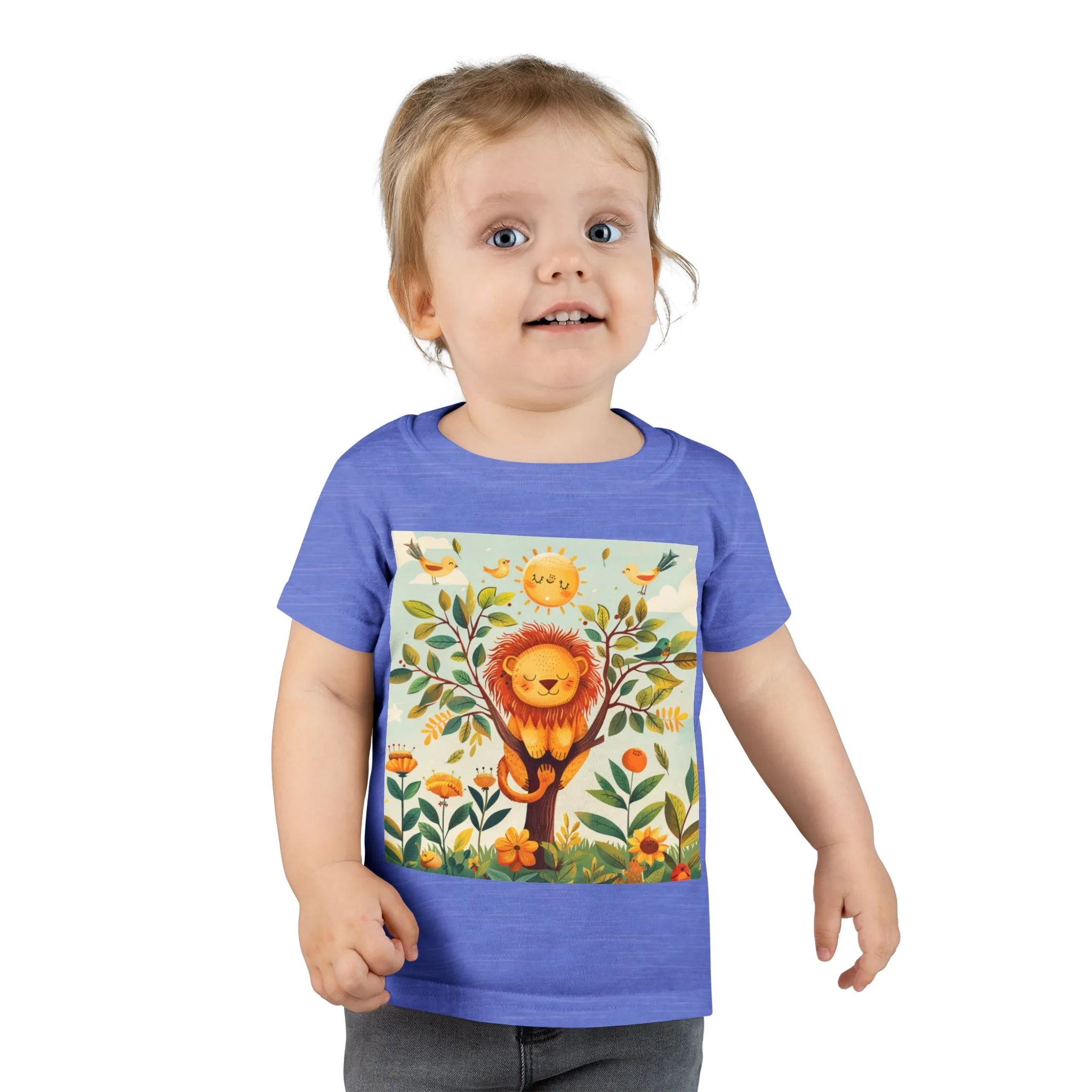 Leo zodiac T-shirt for toddlers.