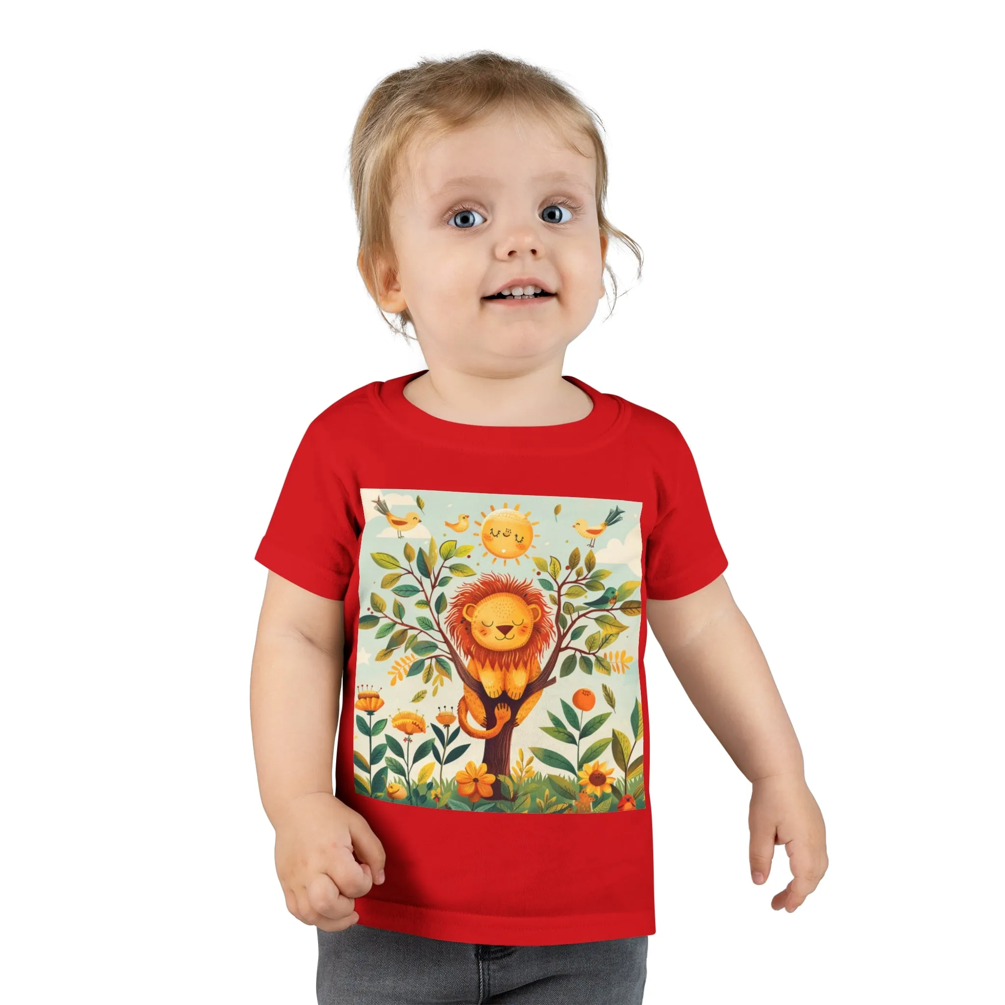 Leo zodiac T-shirt for toddlers.