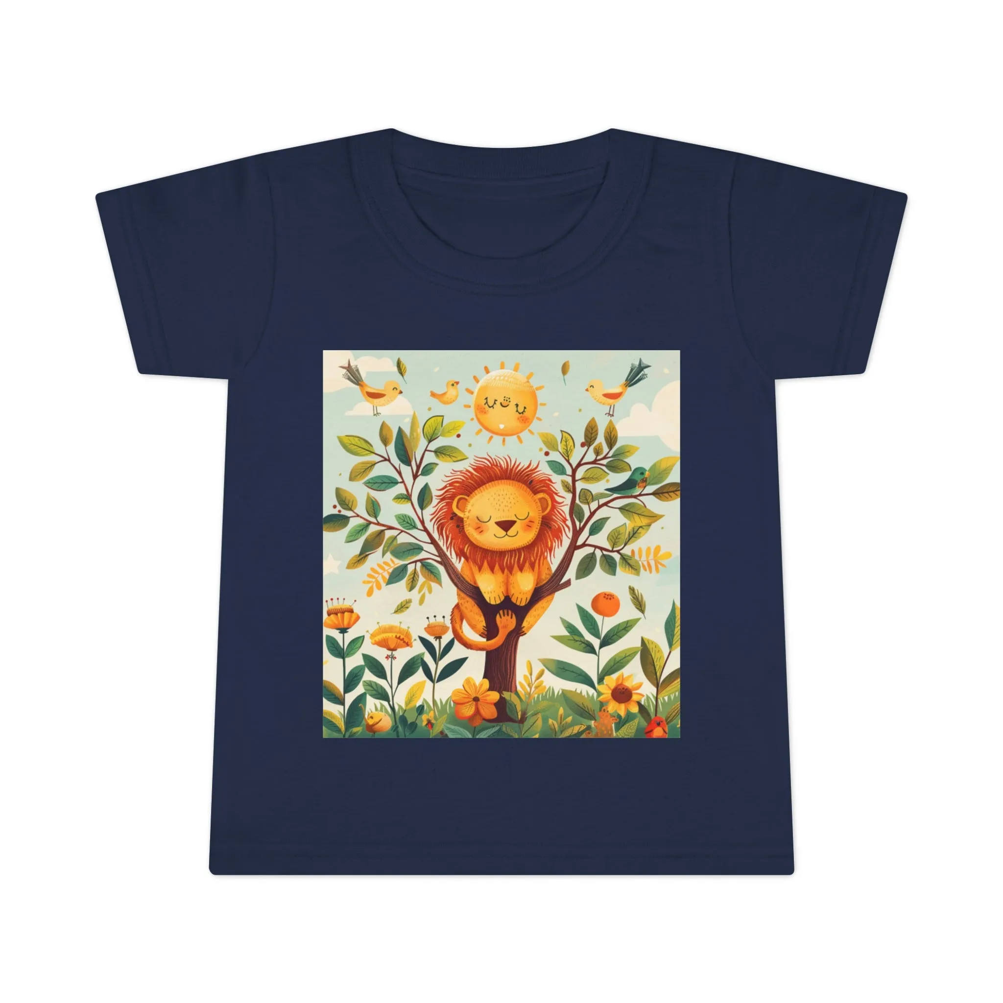 Leo zodiac T-shirt for toddlers.