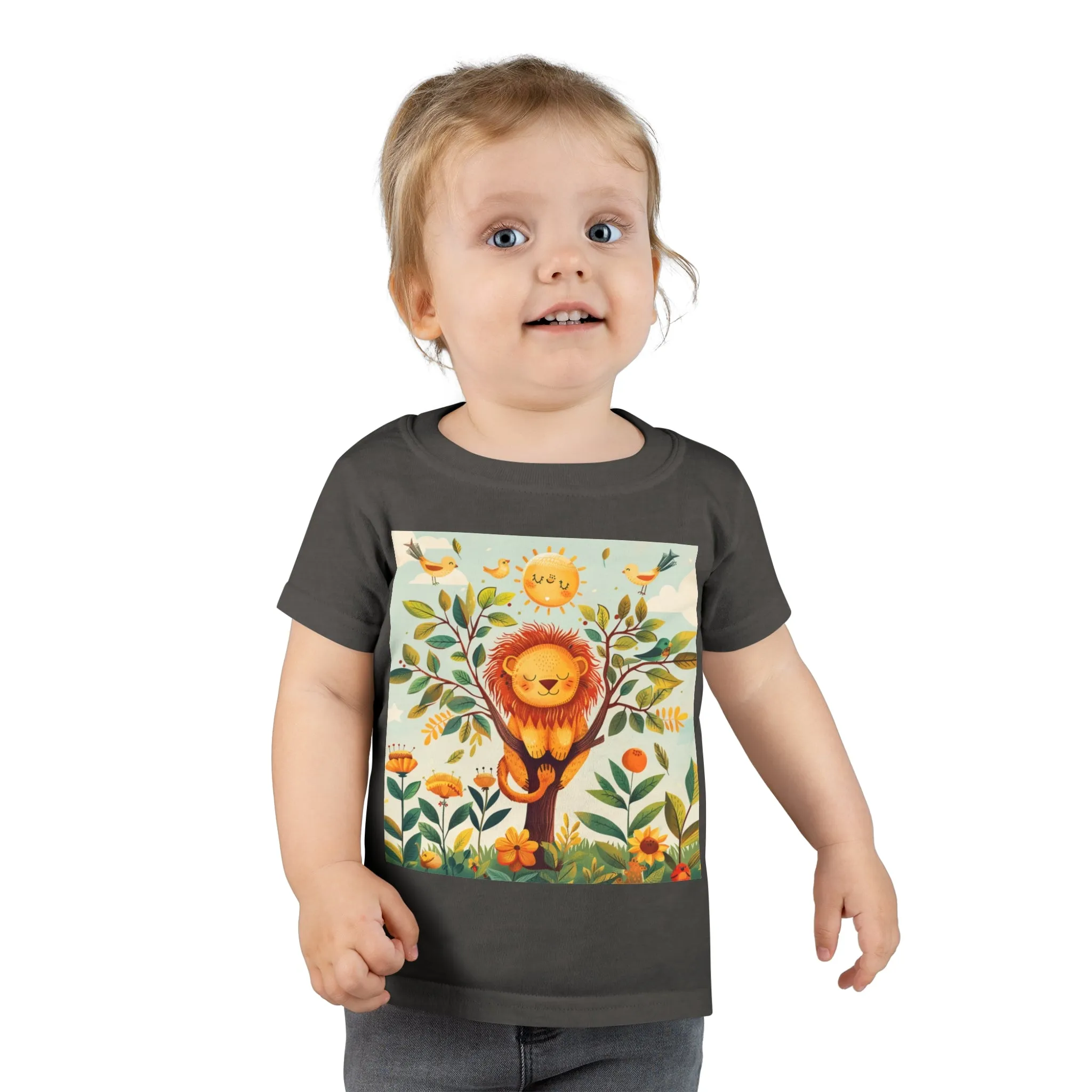 Leo zodiac T-shirt for toddlers.