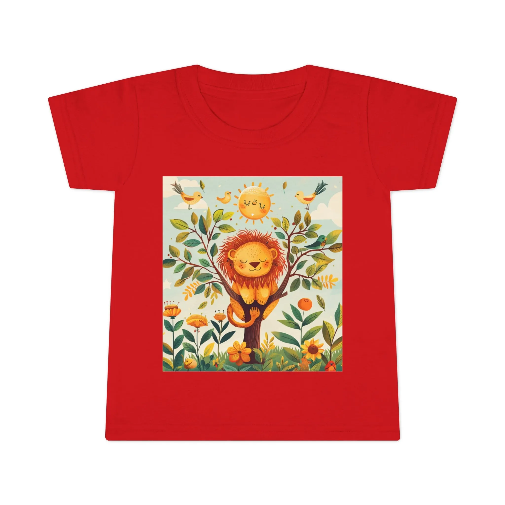 Leo zodiac T-shirt for toddlers.