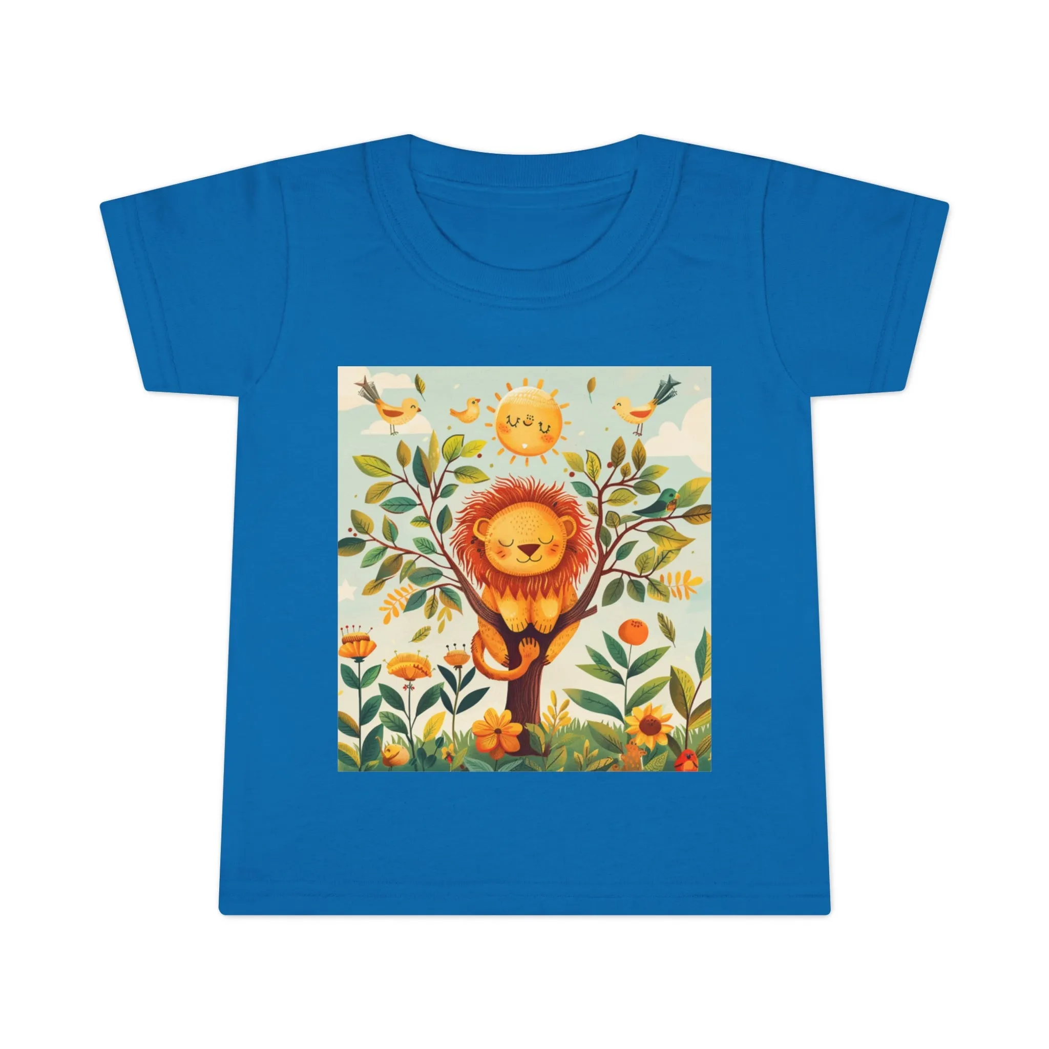 Leo zodiac T-shirt for toddlers.