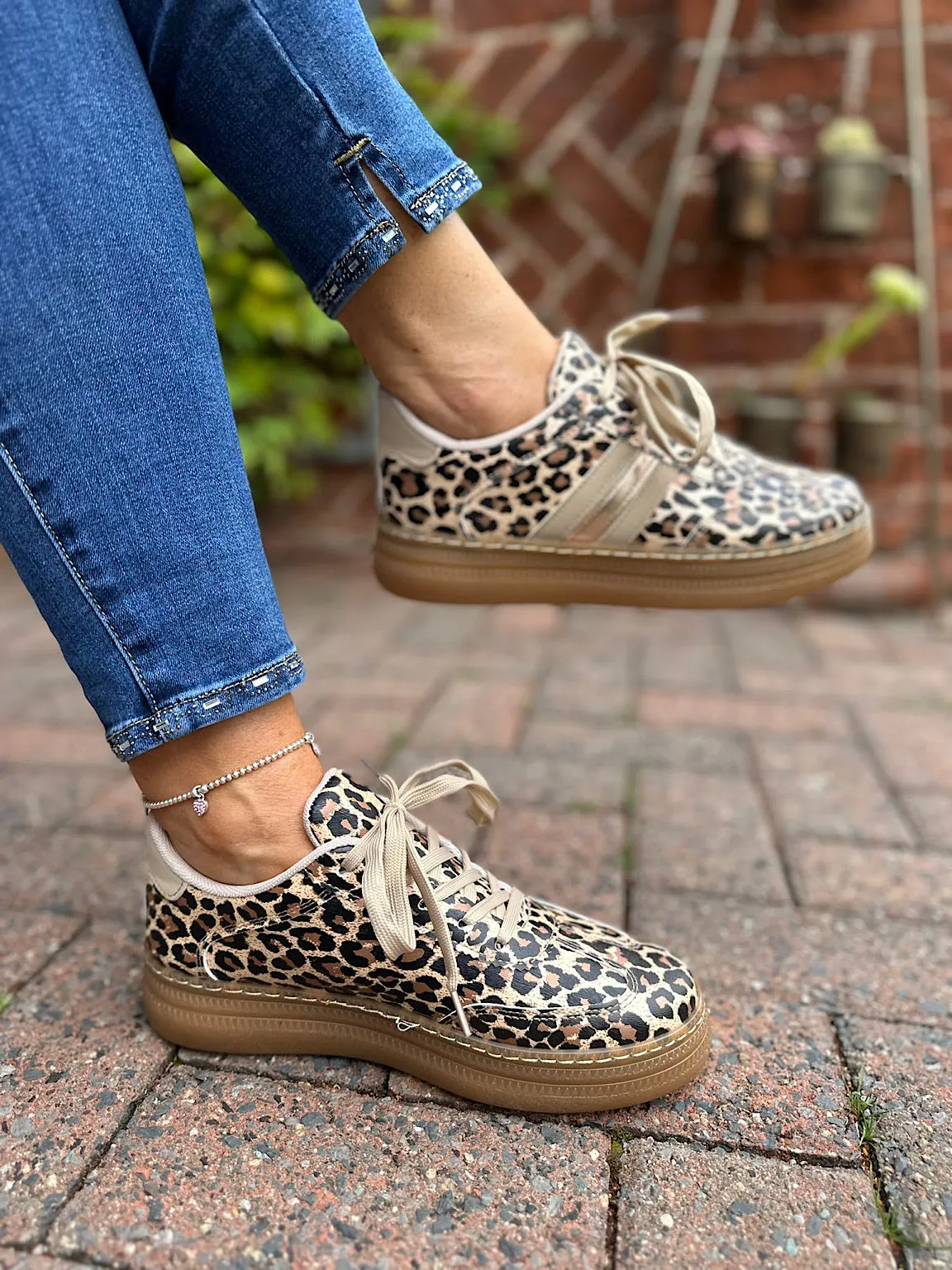 Leopard Print Suzie Trainer