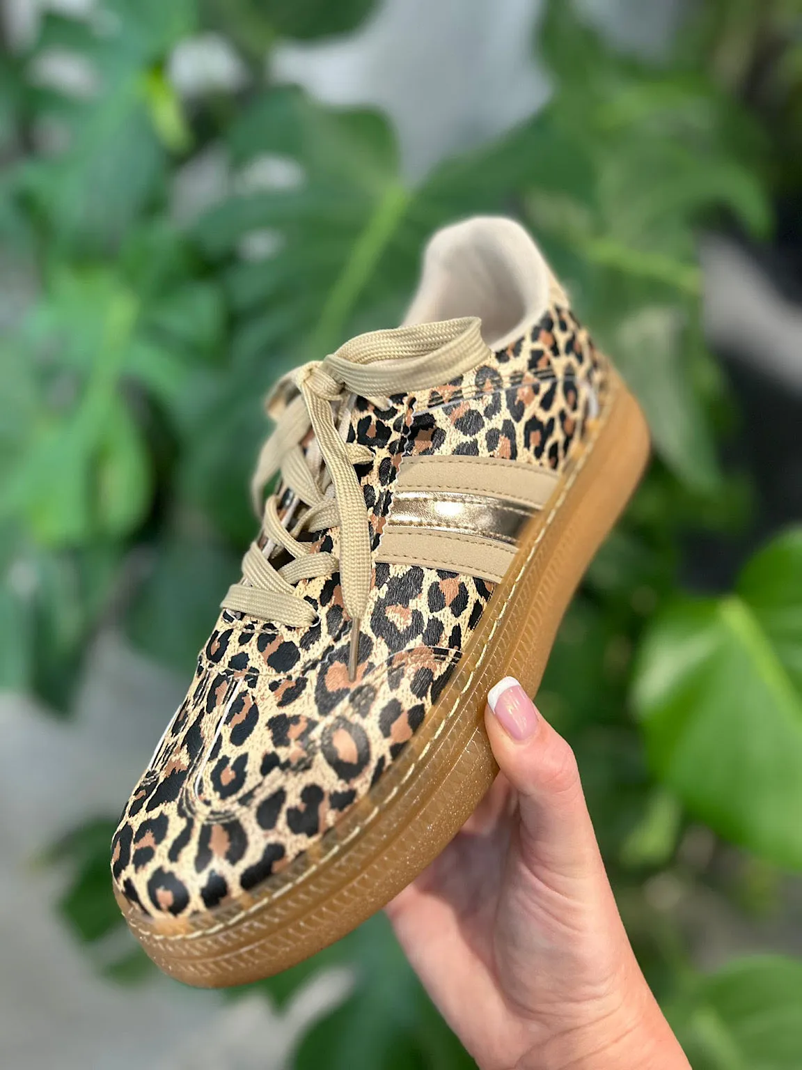 Leopard Print Suzie Trainer