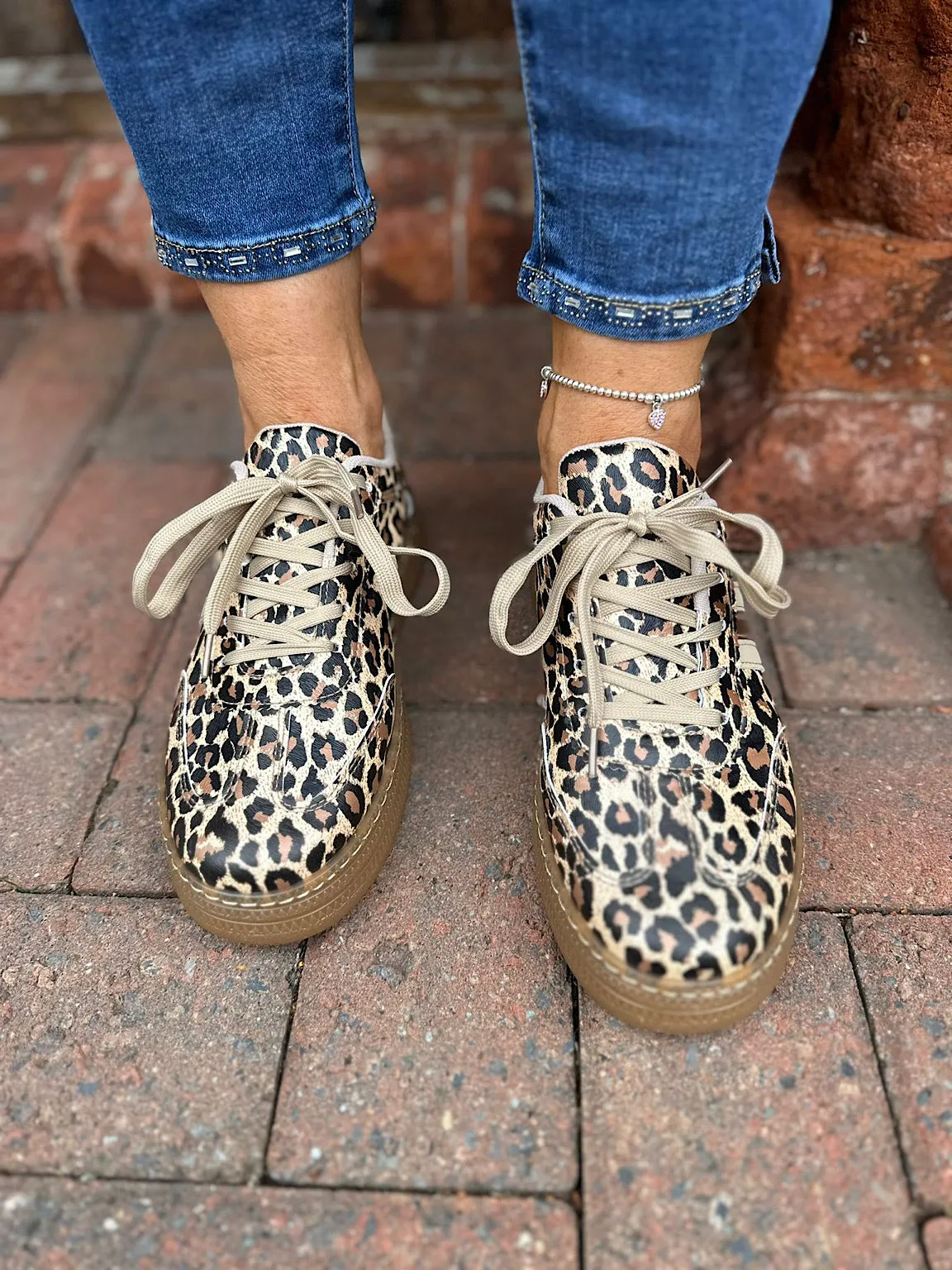 Leopard Print Suzie Trainer