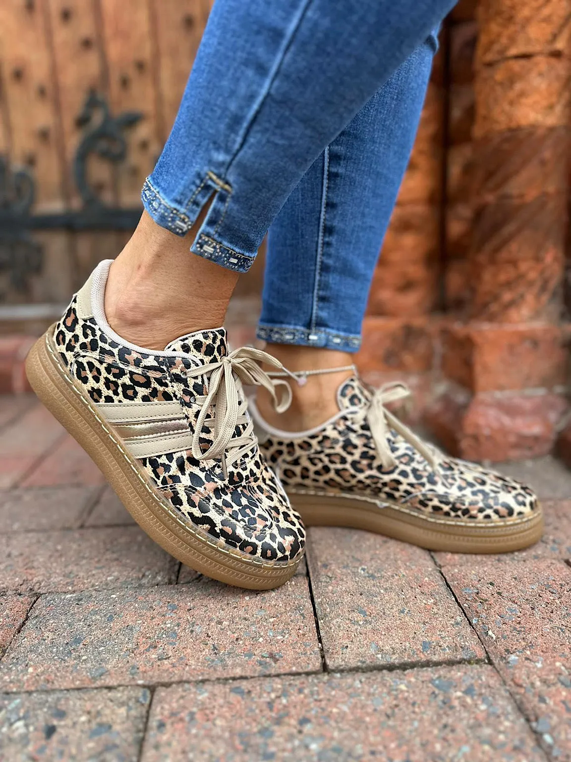 Leopard Print Suzie Trainer