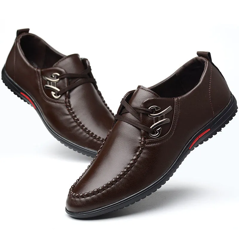 MBluxy Men Dress Shoes Leather