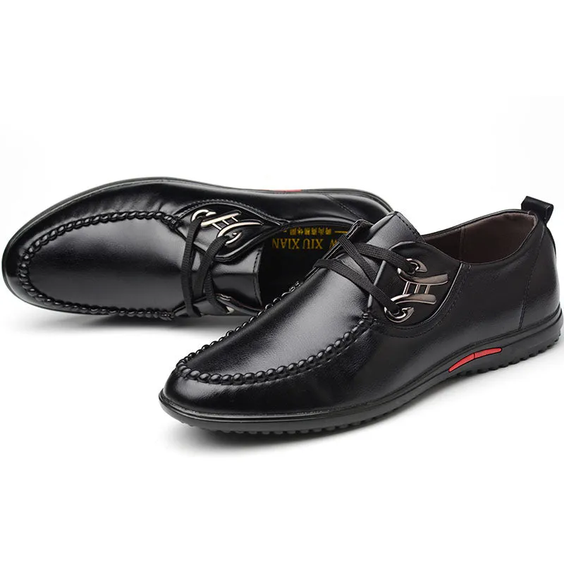 MBluxy Men Dress Shoes Leather