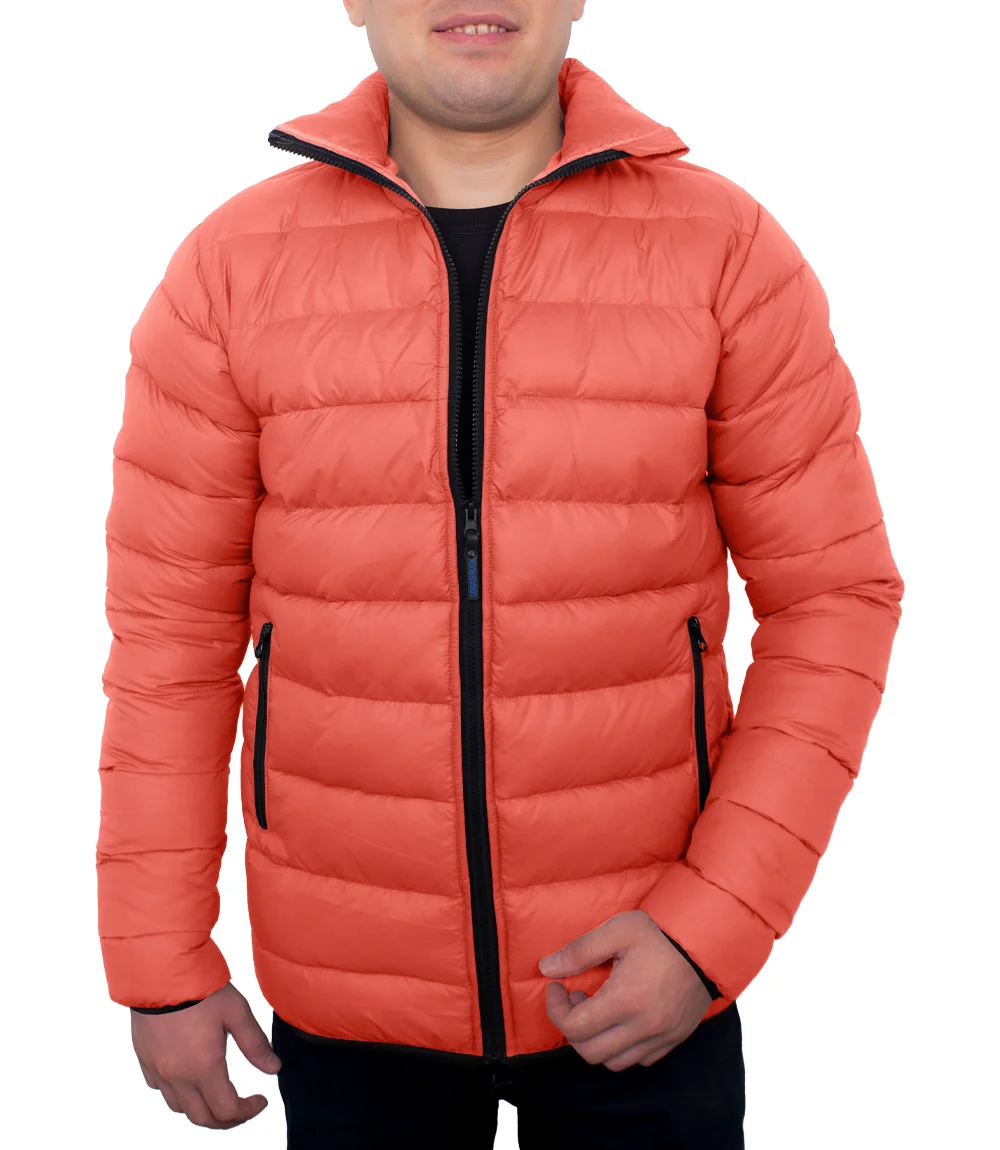 Men's Premium Rust Puffer Jacket