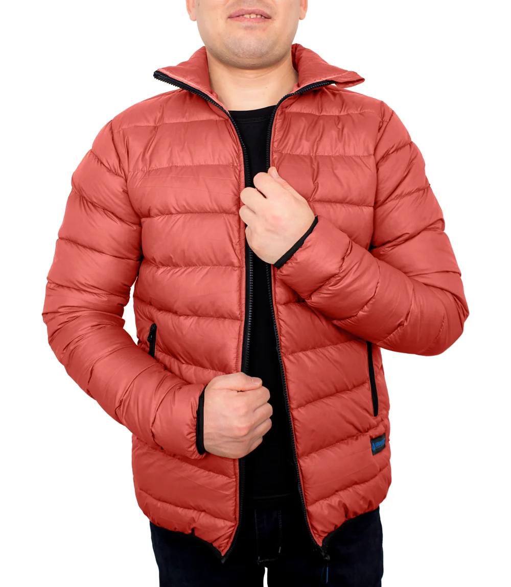 Men's Premium Rust Puffer Jacket