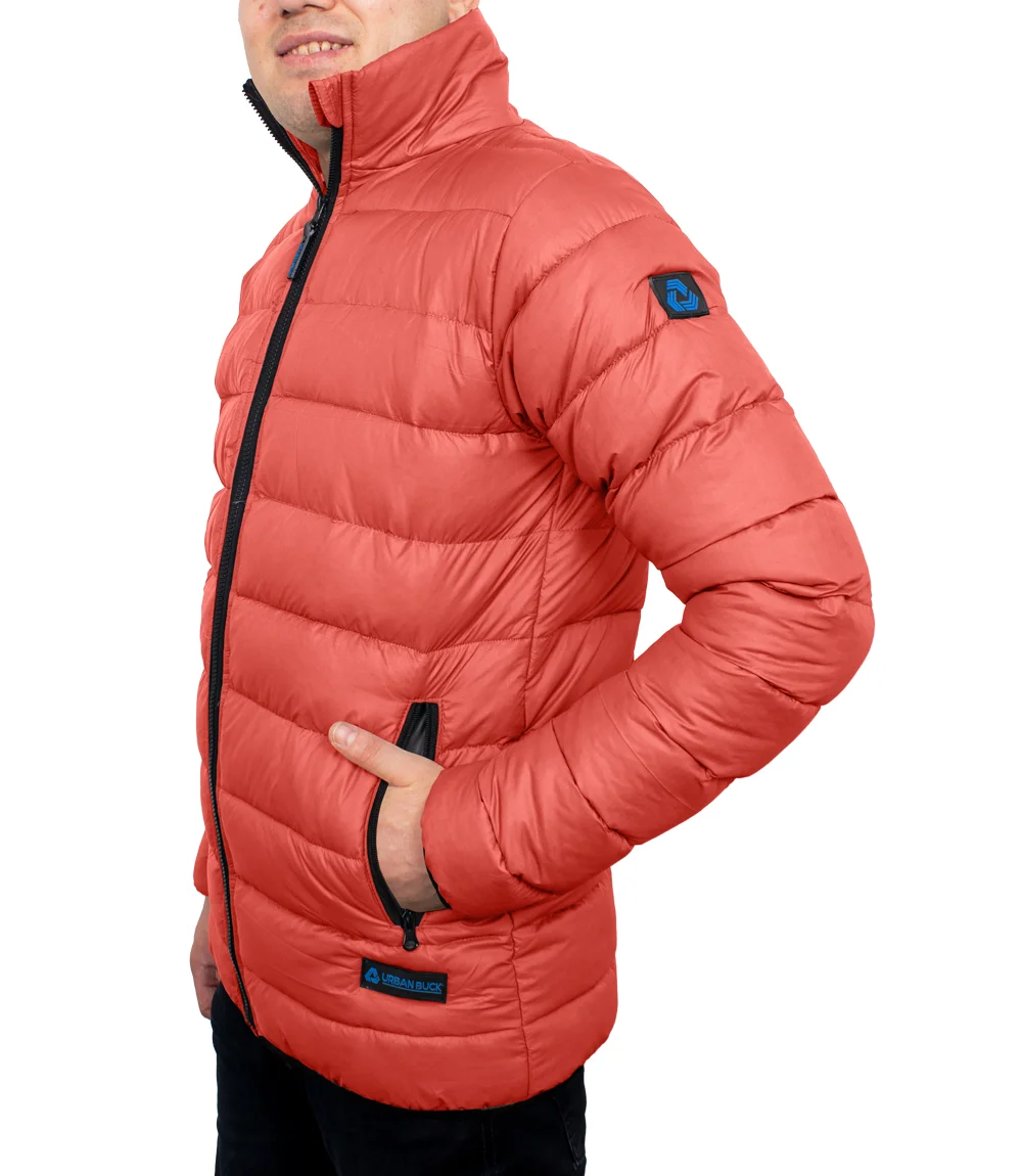 Men's Premium Rust Puffer Jacket